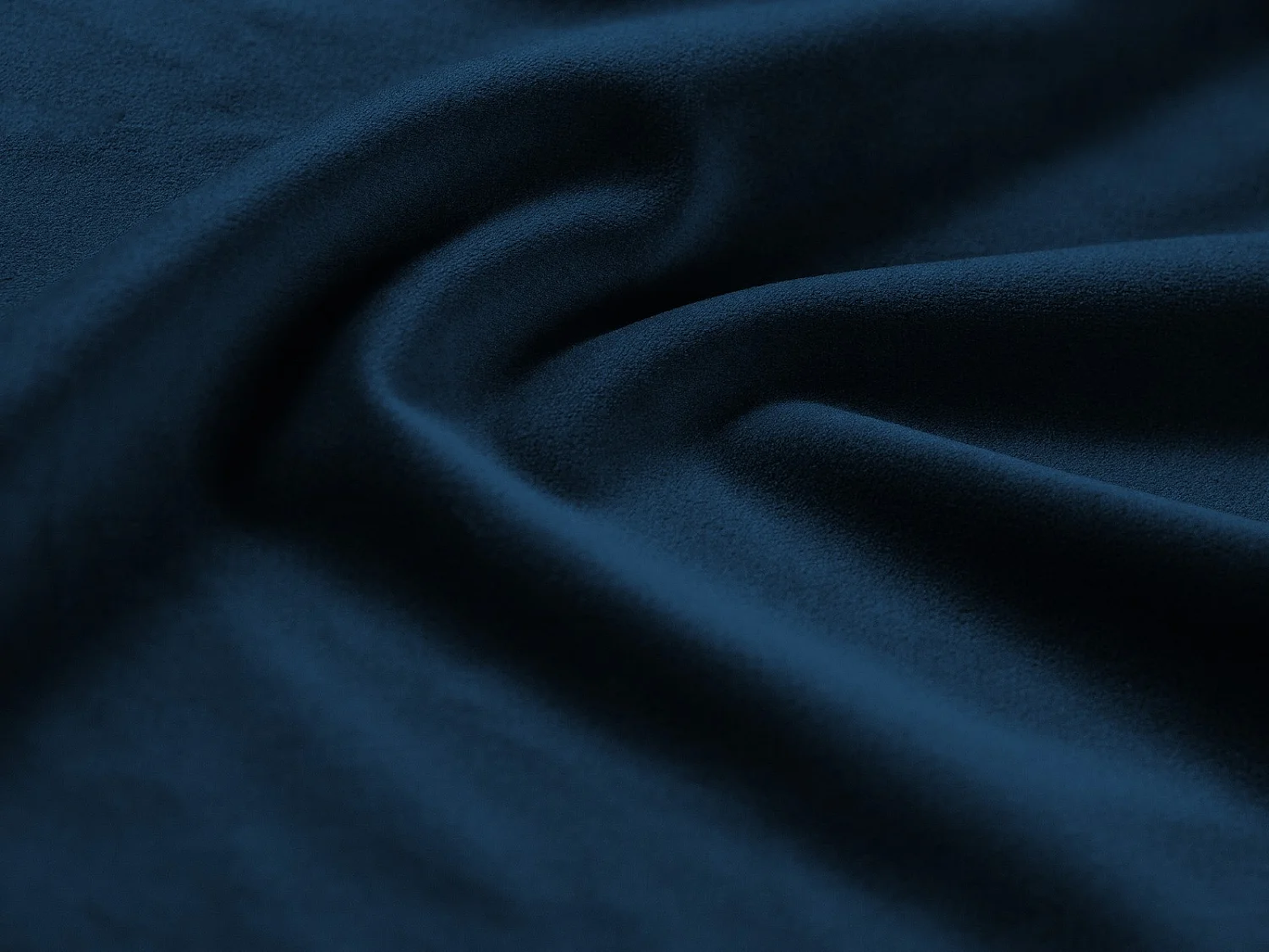 Cosmopolitan Design - Lit coffre avec tête de lit "Colonel" 200x200cm en velours bleu roi - 220x220x100cm