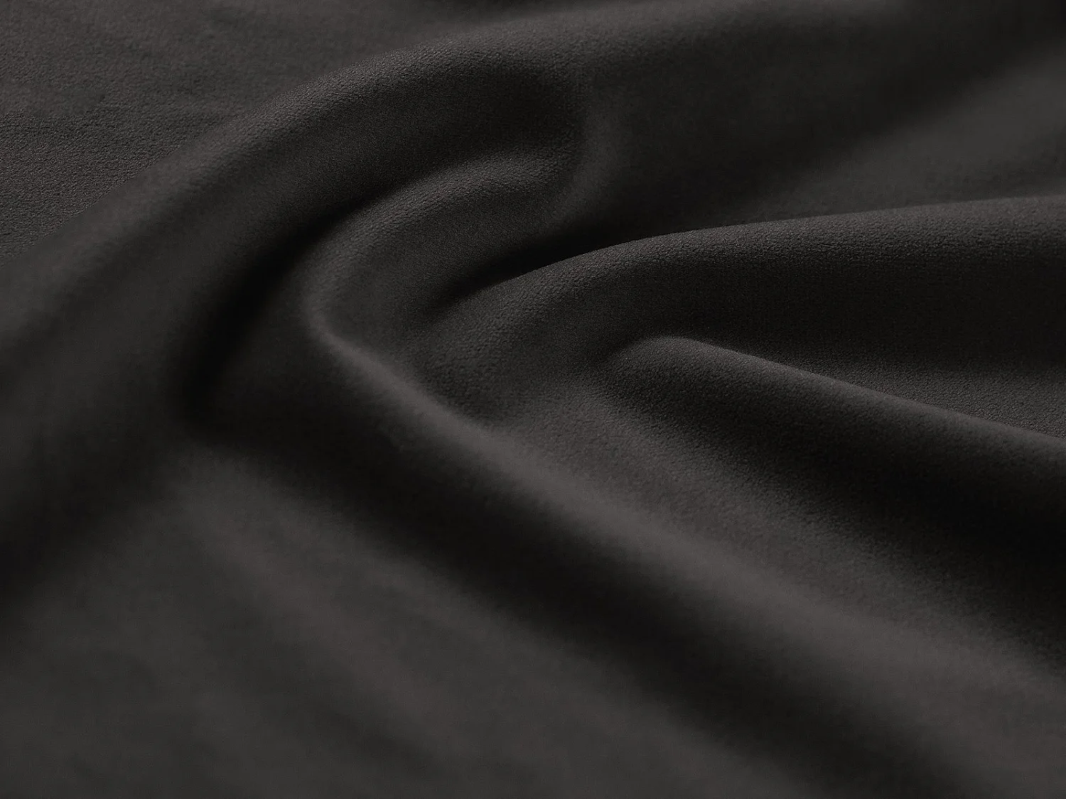 Cosmopolitan Design - Opbergbed met hoofdeinde "Colonel" 160x200cm, Flueel, Donkergrijs - 220x180x100cm