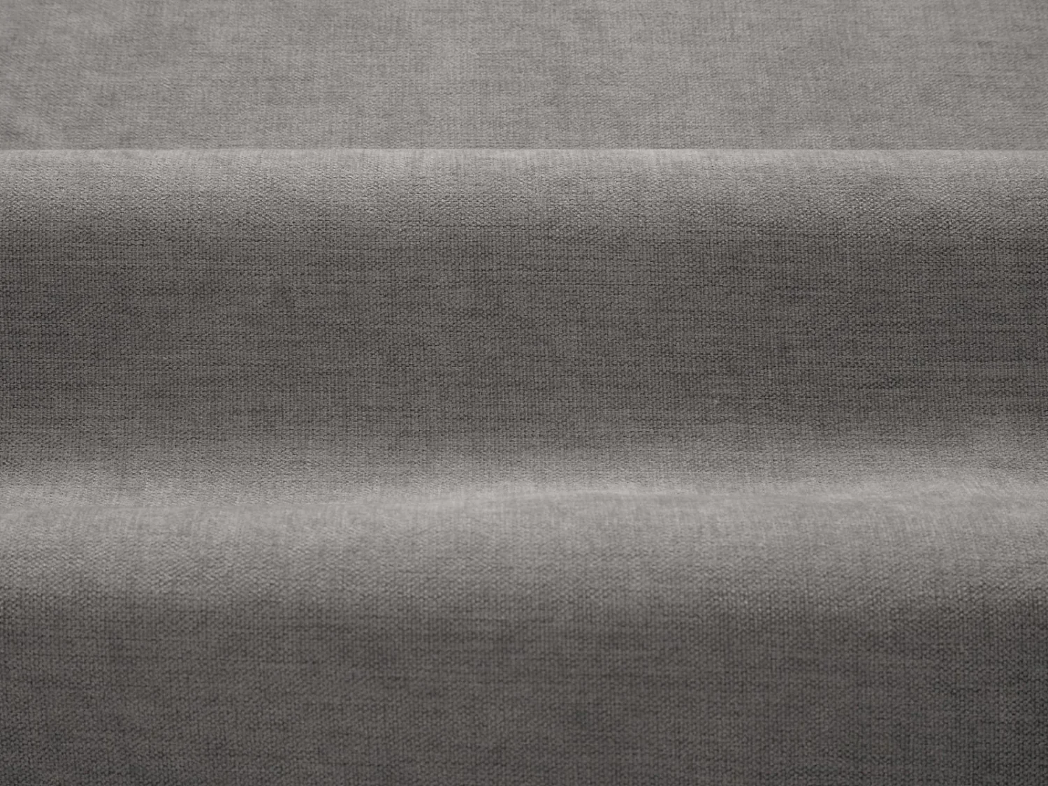 CXL by Christian Lacroix - Lit coffre avec tête de lit "Valerie" 140x200cm en chenille gris - 230x165x120cm