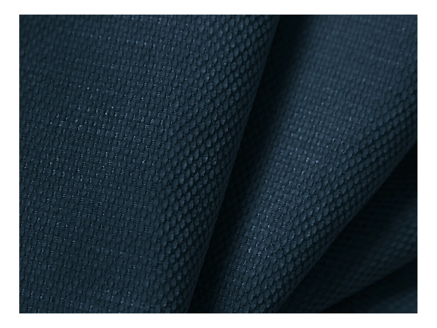 Cosmopolitan Design - Lit coffre avec tête de lit "Colonel" 160x200cm en chenille bleu roi - 220x180x100cm