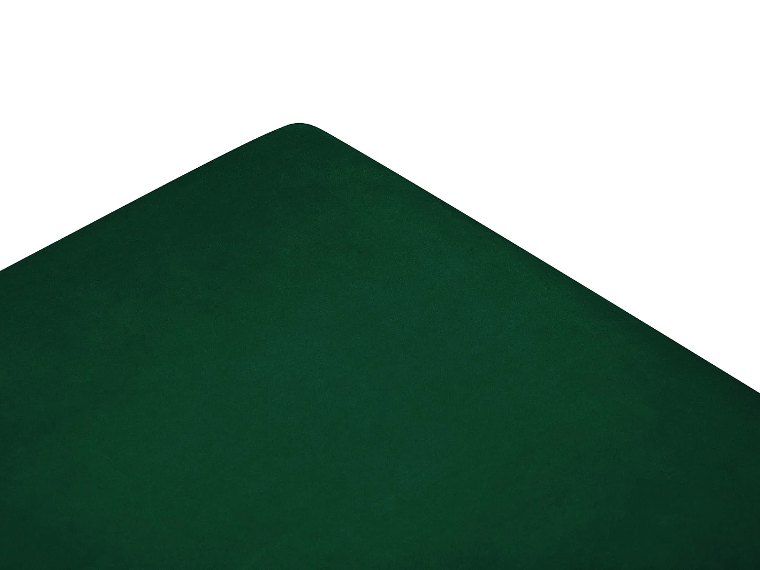 CXL by Christian Lacroix - Puf com armazenamento "Yanis" em veludo verde garrafa - 87x72x46cm