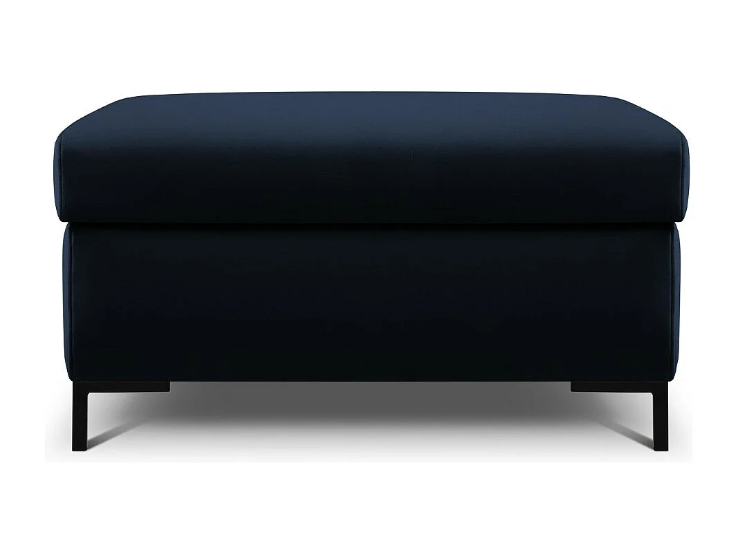 CXL by Christian Lacroix - Poef met borst "Yanis" Flueel, Koningsblauw - 87x72x46cm