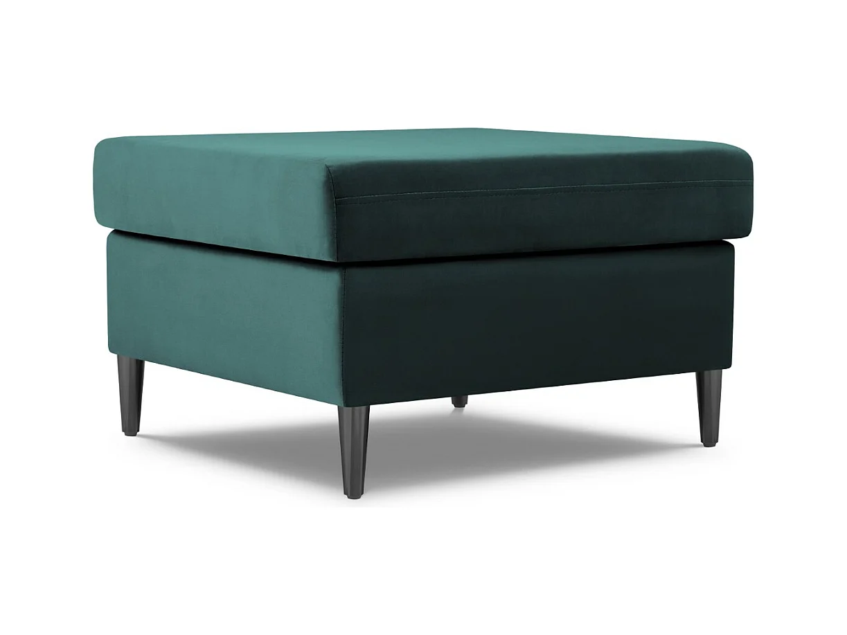 Cosmopolitan Design - Poef "Kyoto" Flueel, Olie - 70x70x45cm