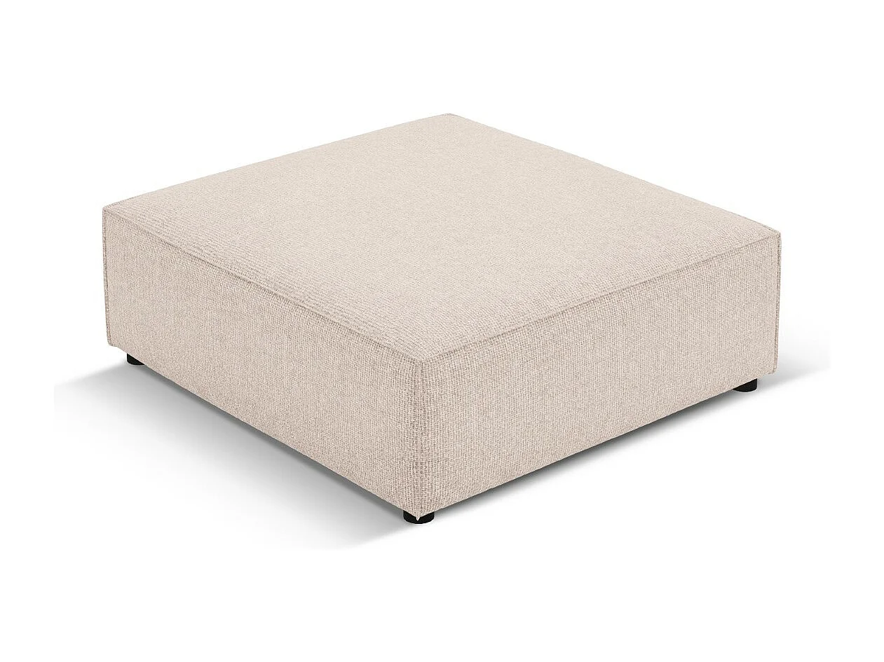 Cosmopolitan Design - Puf, "Arendal" szenil, beż - 102x80x40cm