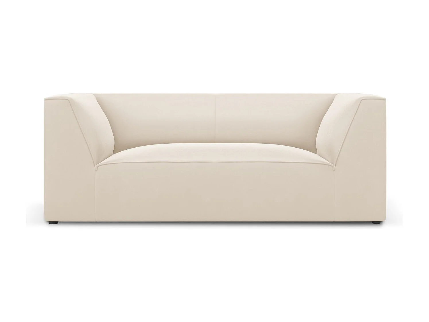 CXL by Christian Lacroix - Sofa, "Charles" 2 miejsca welur, beż - 174x92x69cm