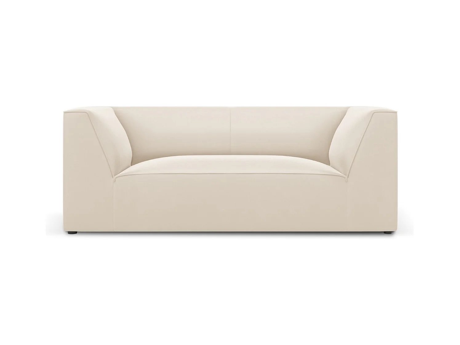 CXL by Christian Lacroix - Bank "Charles" 2 zitplaatsen, Flueel, Beige - 174x92x69cm