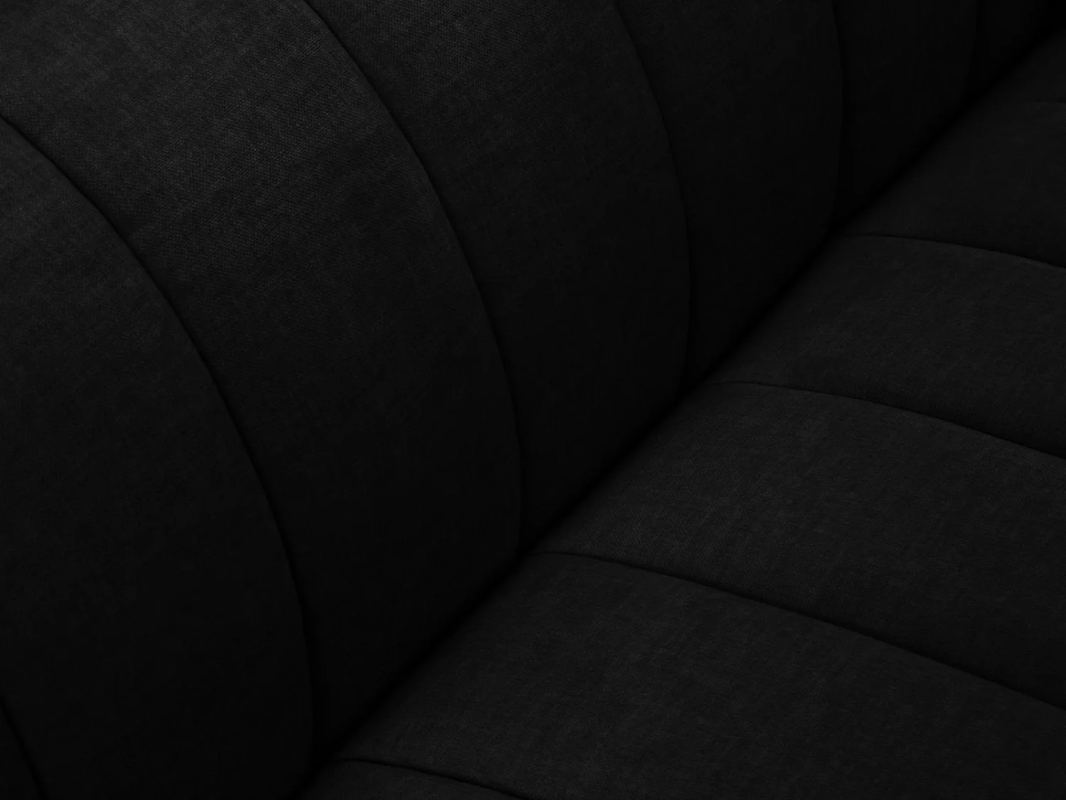 CXL by Christian Lacroix - 2-Sitzer Sofa "Rita" Sitzer aus Samt schwarz - 166x94x77cm