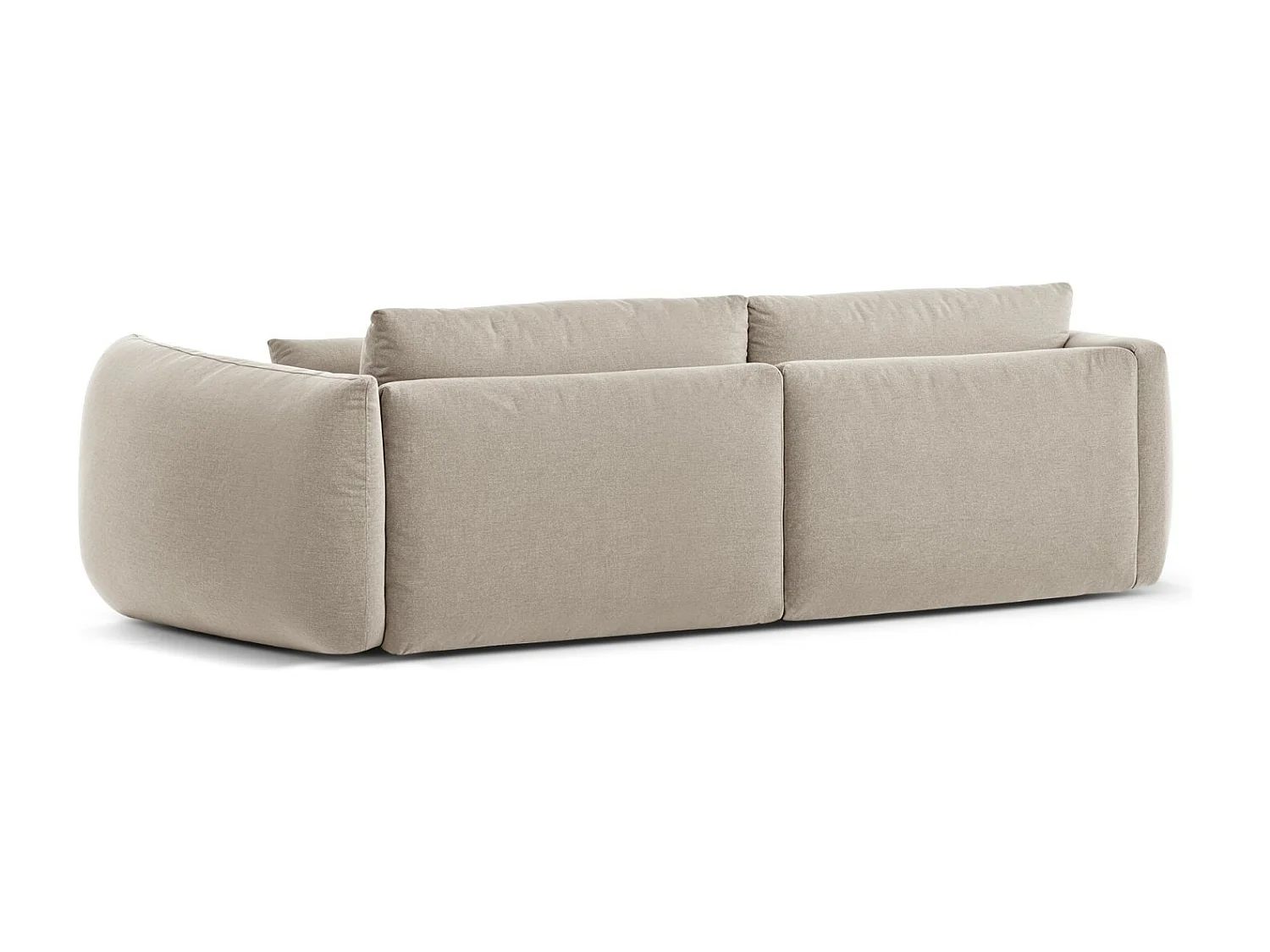 CXL by Christian Lacroix - Sofa modułowa, "Maurie" 4 miejsca szenil, beż jasny - 264x107x90cm