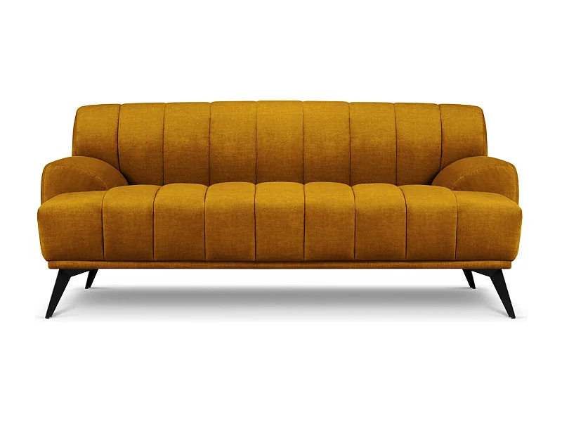 CXL by Christian Lacroix - 2-Sitzer Sofa "Rita" Sitzer aus Samt senf - 166x94x77cm