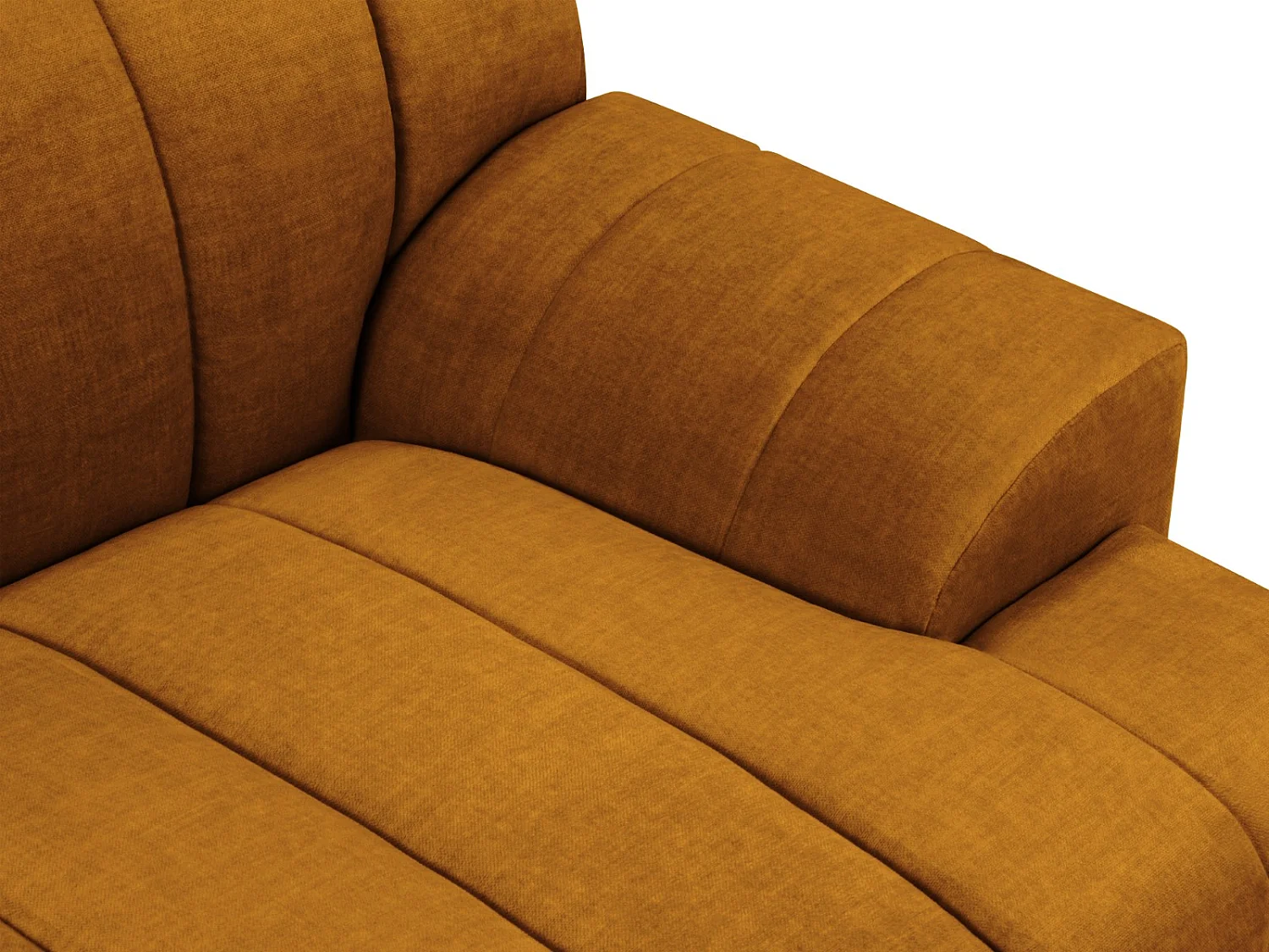 CXL by Christian Lacroix - 2-Sitzer Sofa "Rita" Sitzer aus Samt senf - 166x94x77cm