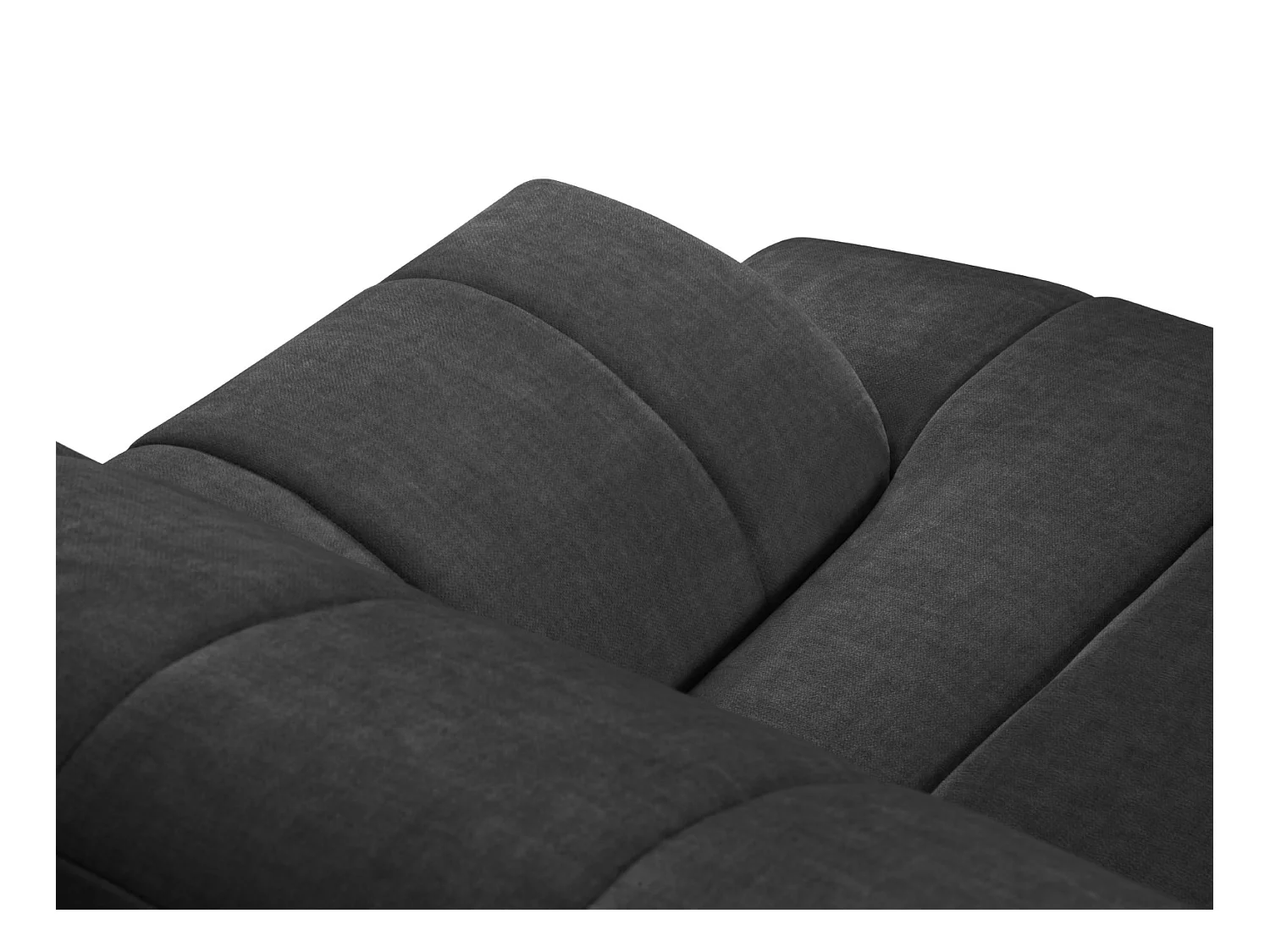 CXL by Christian Lacroix - Bank "Rita" 2 zitplaatsen, Flueel, Donkergrijs - 166x94x77cm