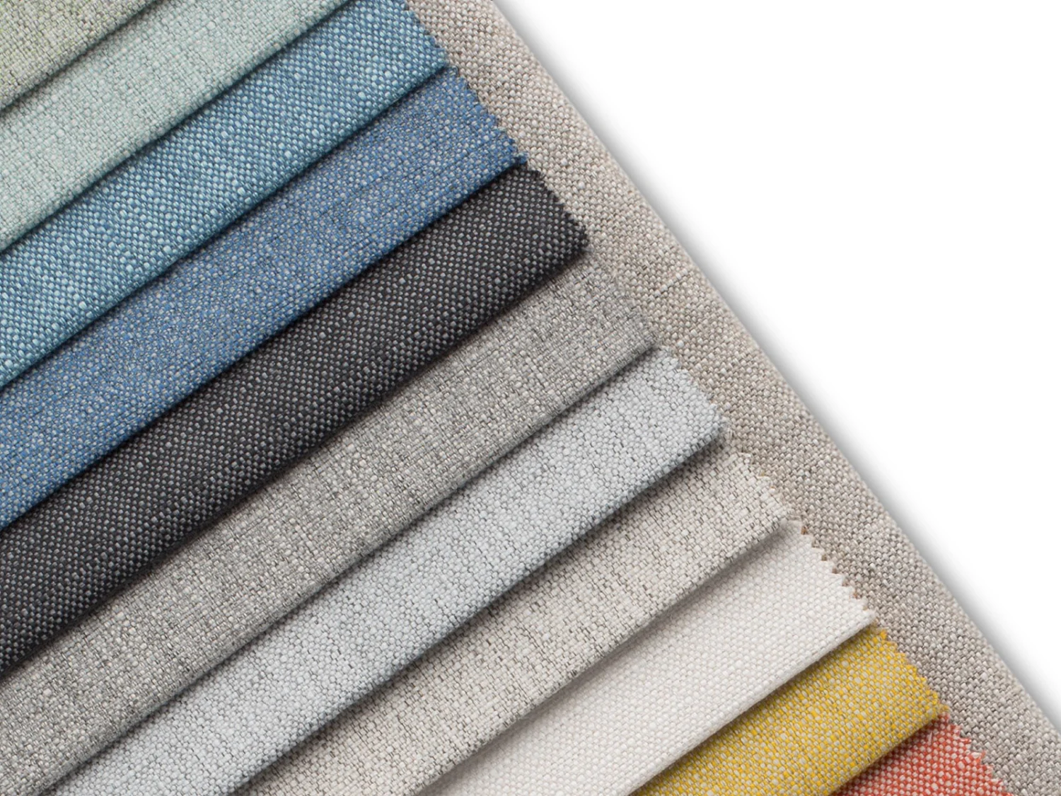 Cosmopolitan Design - Sofá de canto modular simétrico "Rome" 5 lugares em tecido estrutural azul escuro - 320x240x75cm