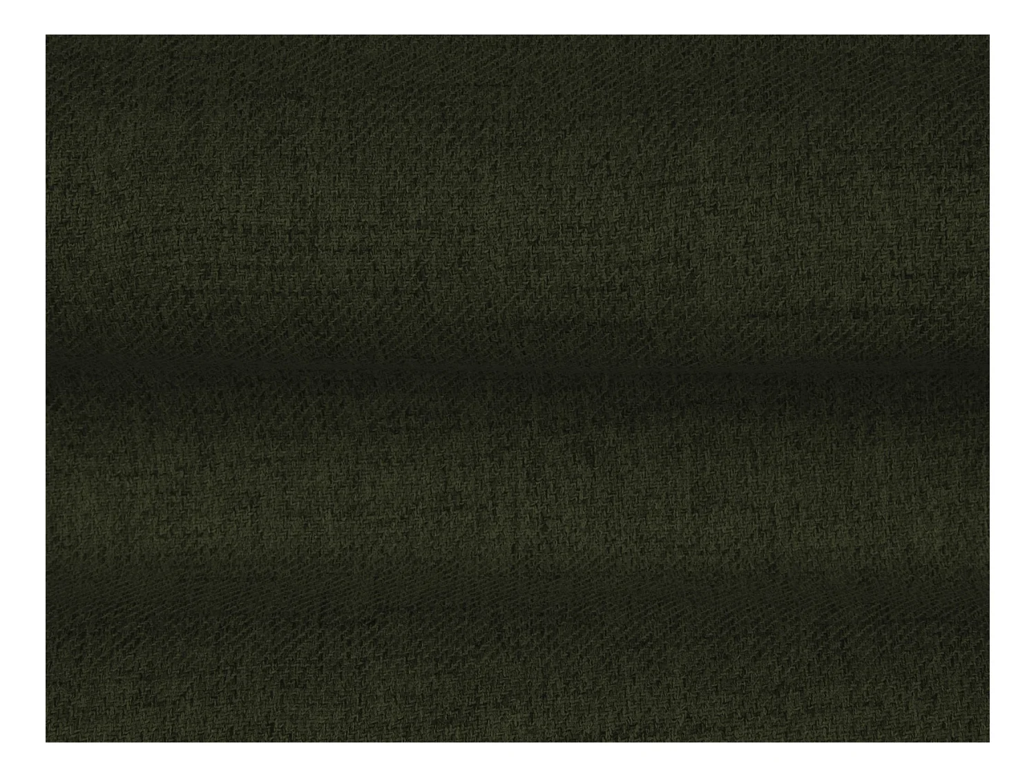 Cosmopolitan Design - Canapé "Bali" 4 places en tissu structurel vert - 217x92x75cm