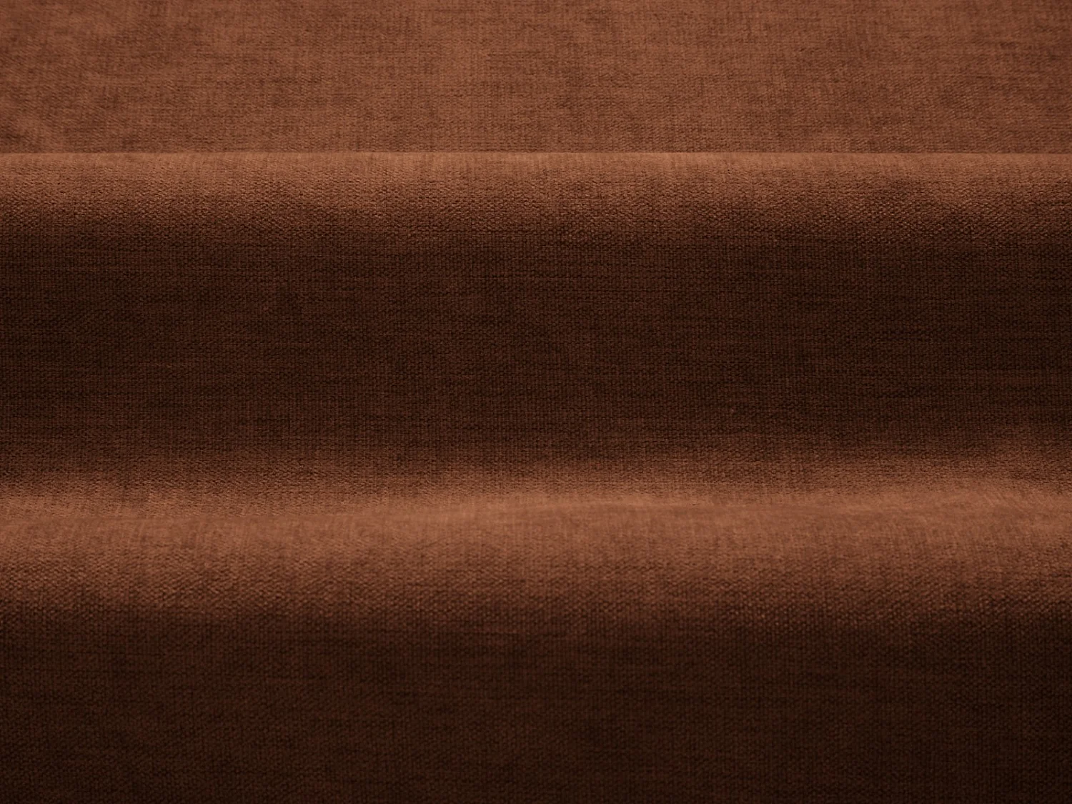 CXL by Christian Lacroix - Modulaire bank "Maurie" 3 zitplaatsen, Chenille, Baksteen - 224x107x90cm