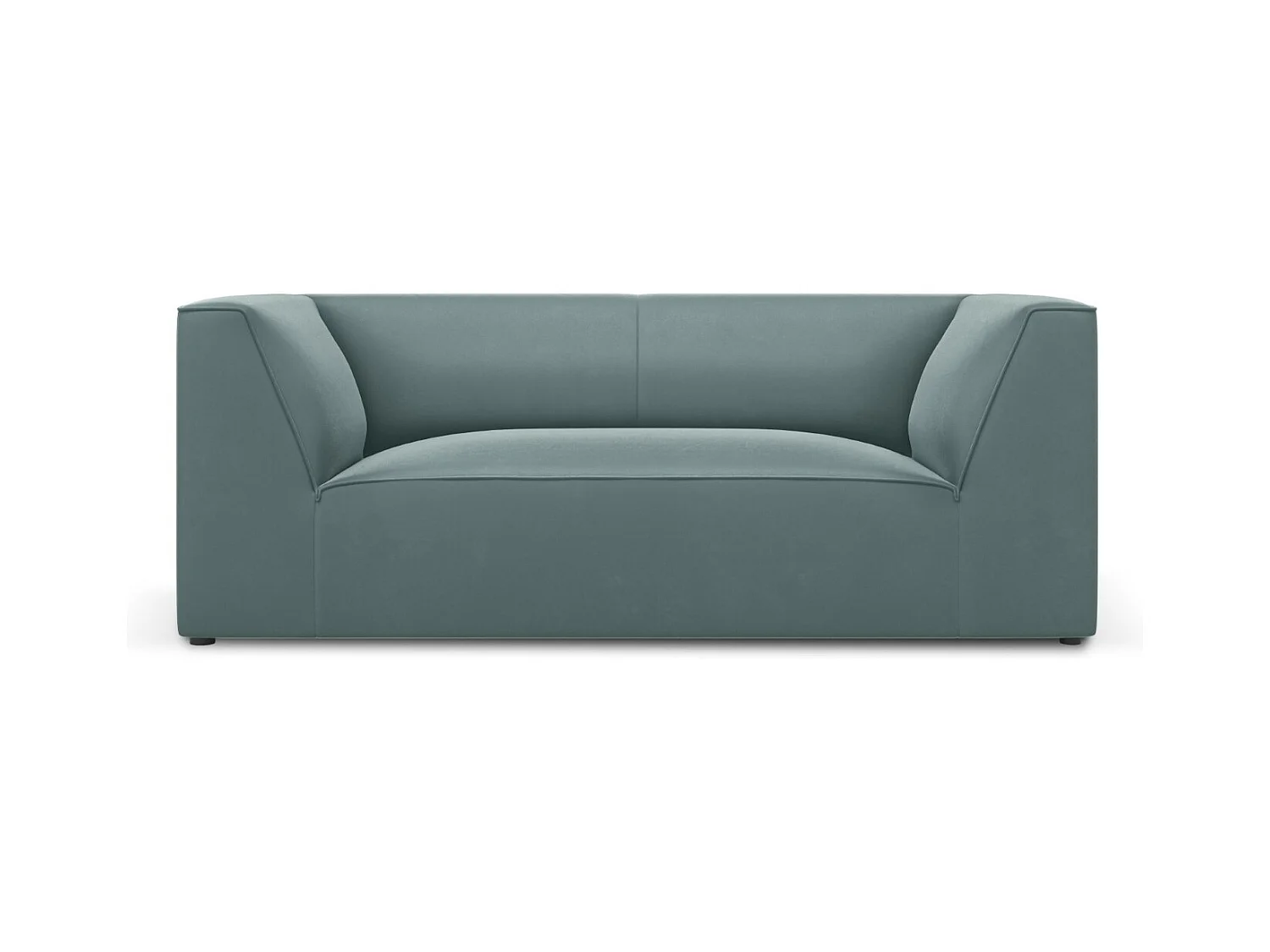 CXL by Christian Lacroix - Canapé "Charles" 2 places en velours menthe - 174x92x69cm
