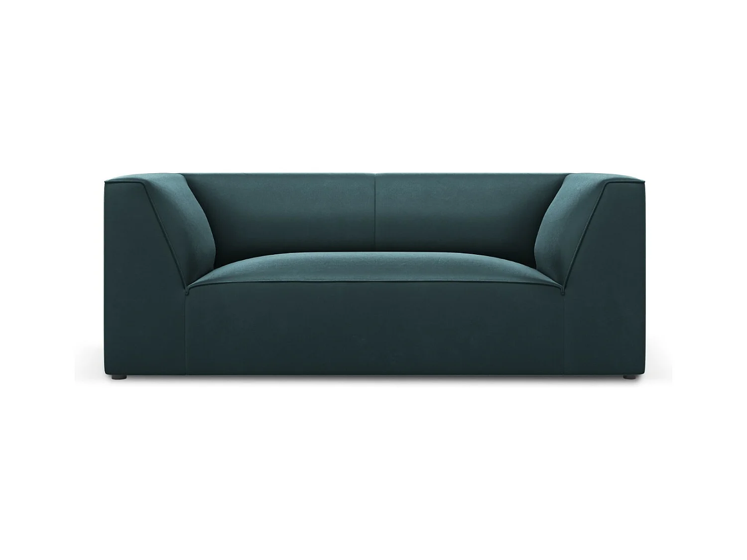 CXL by Christian Lacroix - Canapé "Charles" 2 places en velours bleu - 174x92x69cm