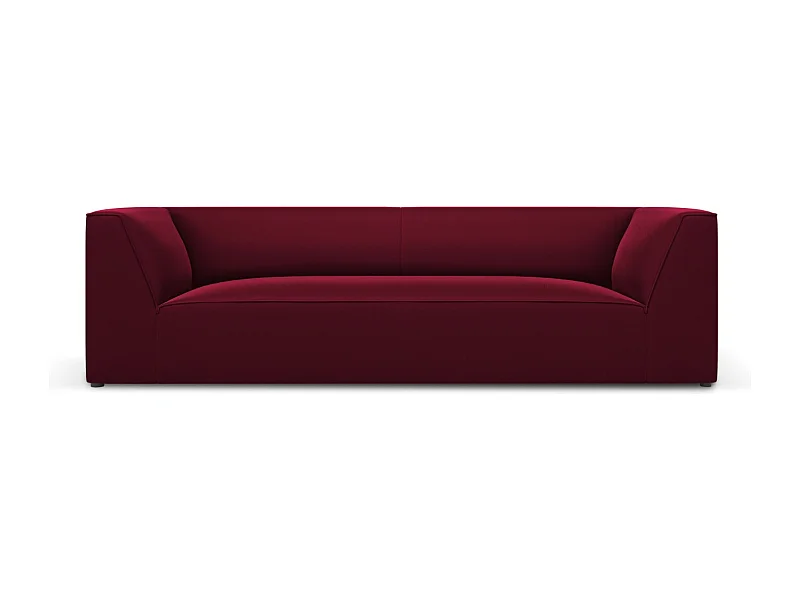 CXL by Christian Lacroix - 3-Sitzer Sofa "Charles" Sitzer aus Samt rot - 232x92x69cm