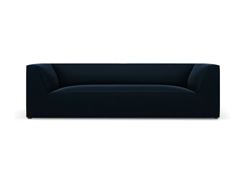 CXL by Christian Lacroix - 3-Sitzer Sofa "Charles" Sitzer aus Samt dunkelblau - 232x92x69cm