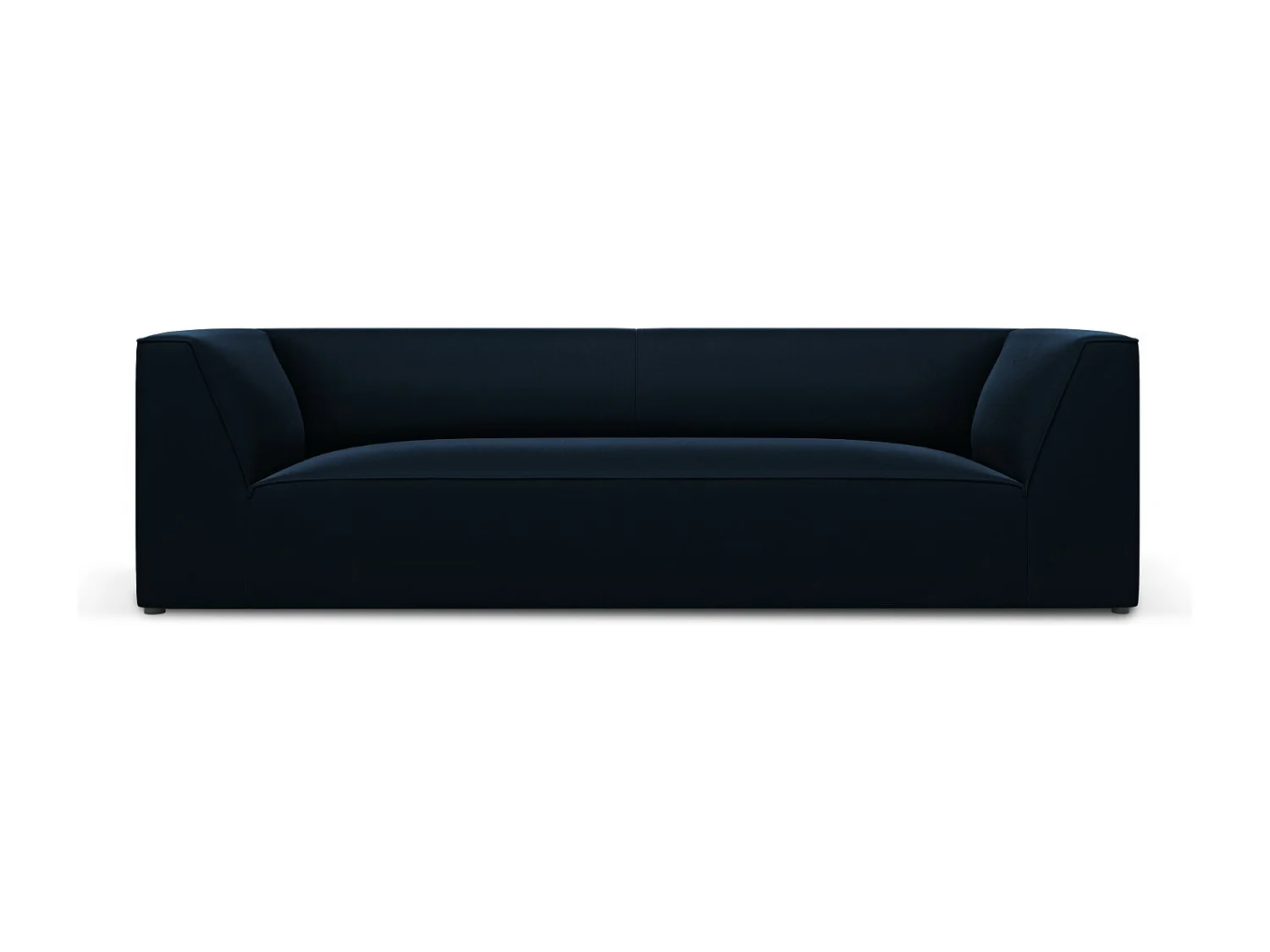 CXL by Christian Lacroix - 3-Sitzer Sofa "Charles" Sitzer aus Samt dunkelblau - 232x92x69cm