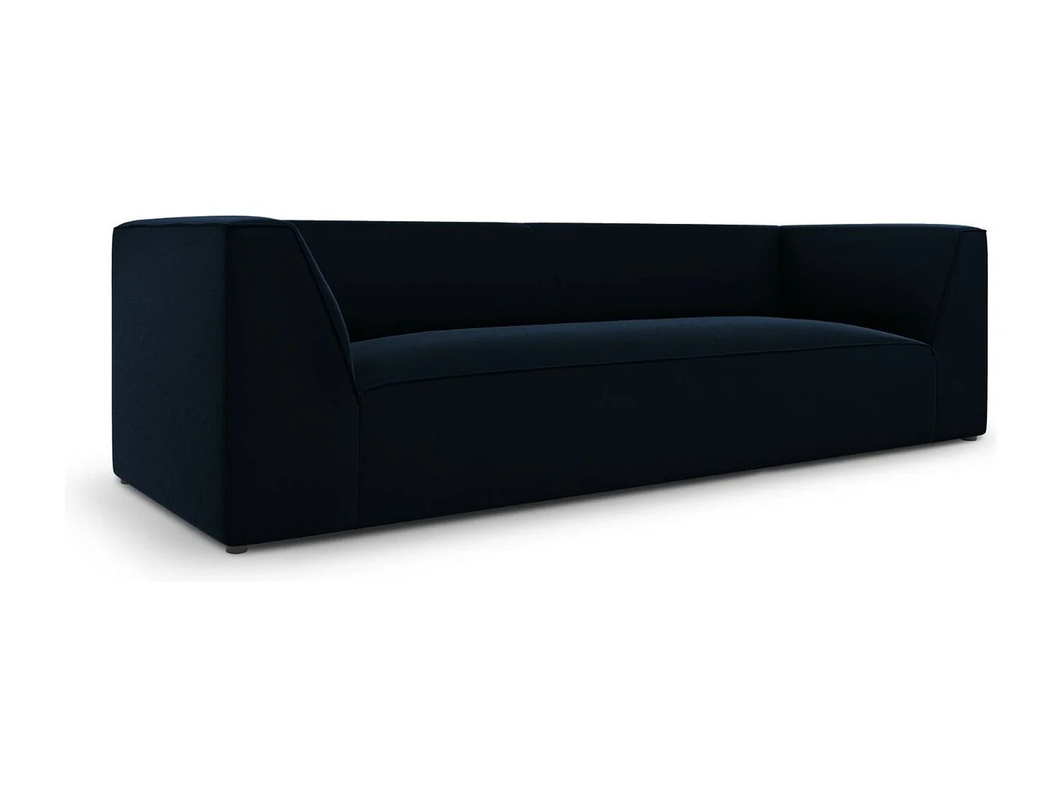 CXL by Christian Lacroix - 3-Sitzer Sofa "Charles" Sitzer aus Samt dunkelblau - 232x92x69cm