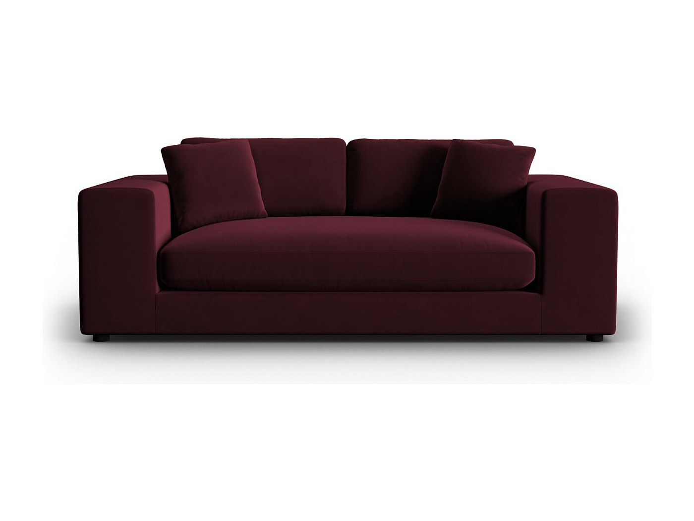 Nastro da tavolo nastro di velluto rosso scuro 100mm 8m