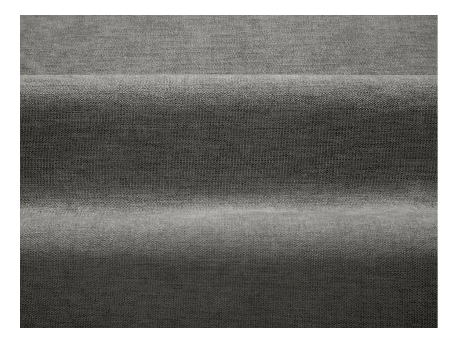 CXL by Christian Lacroix - Canapé modulable "Maurie" 3 places en chenille gris foncé - 224x107x90cm