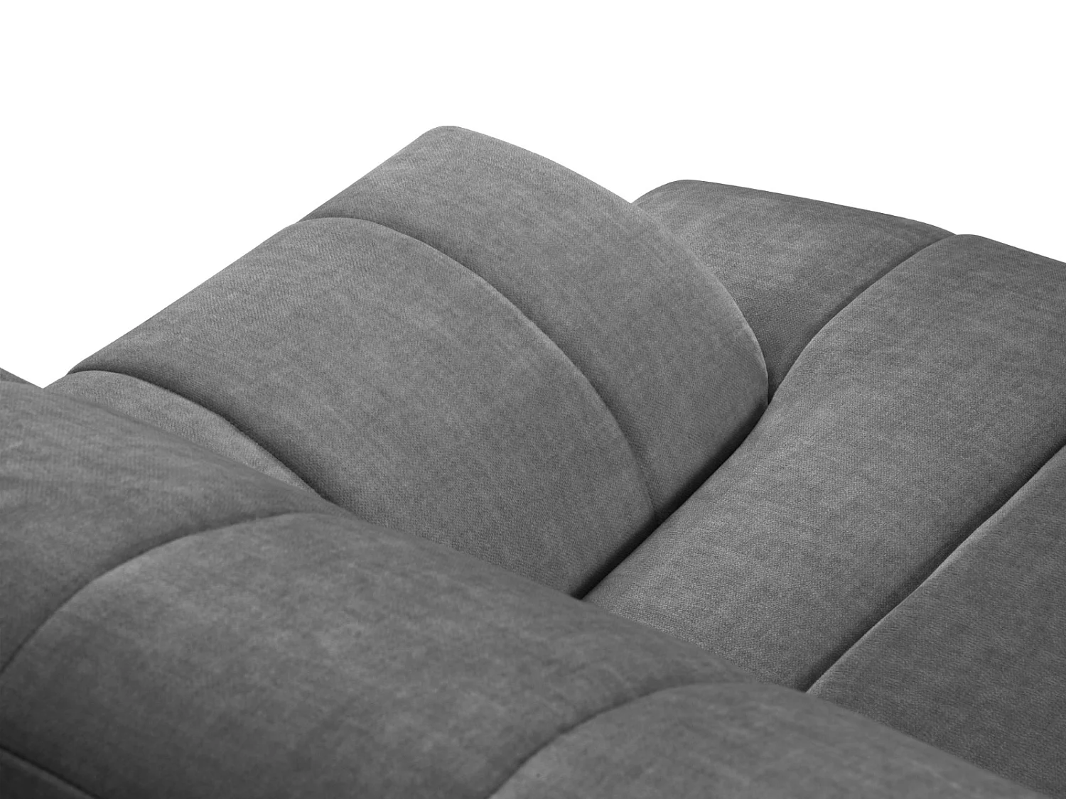 CXL by Christian Lacroix - 2-Sitzer Sofa "Rita" Sitzer aus Samt hellgrau - 166x94x77cm