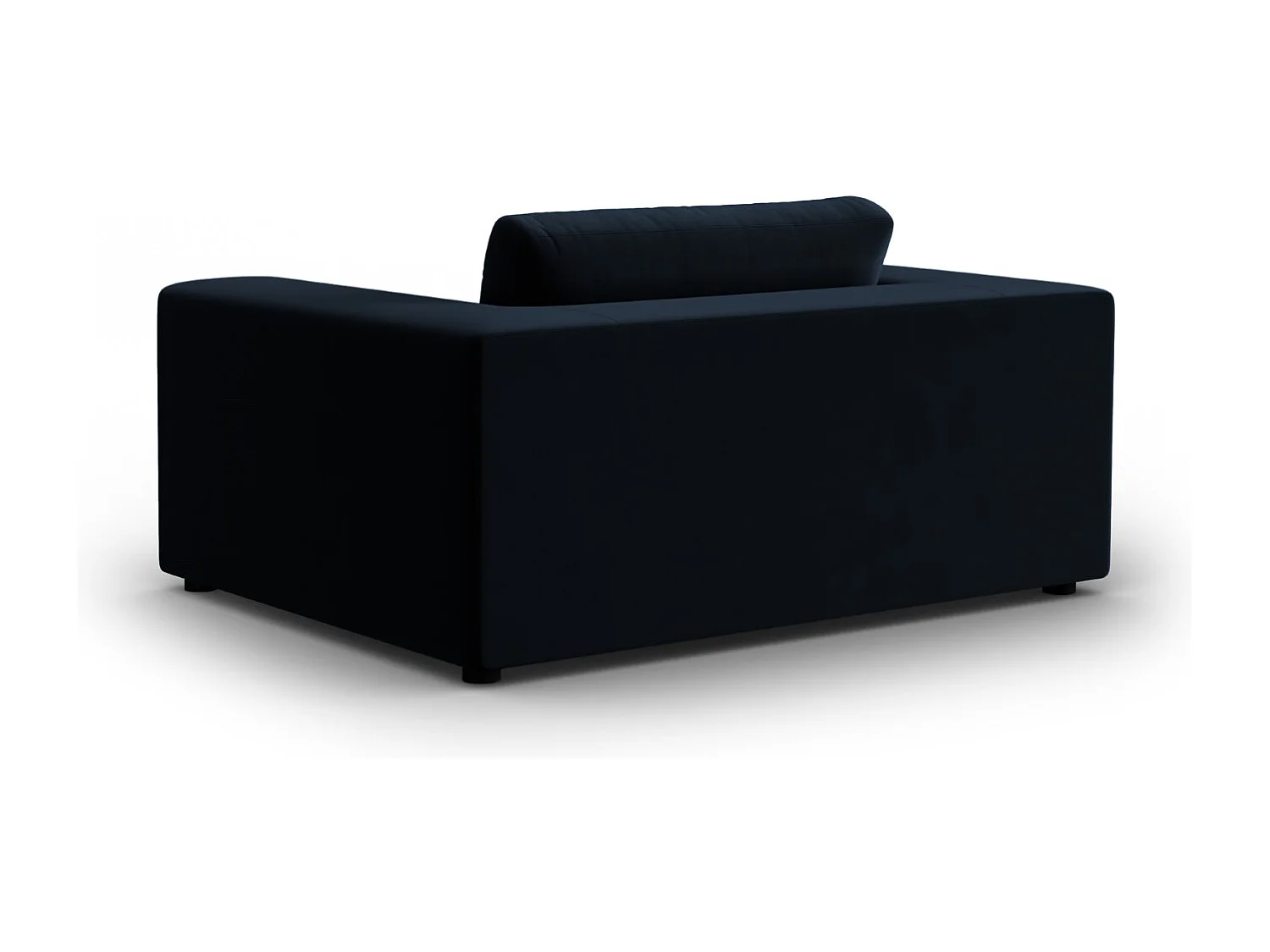 CXL by Christian Lacroix - Bank "Tendance" 1,5 zitplaatsen, Flueel, Donkerblauw - 156x122x72cm