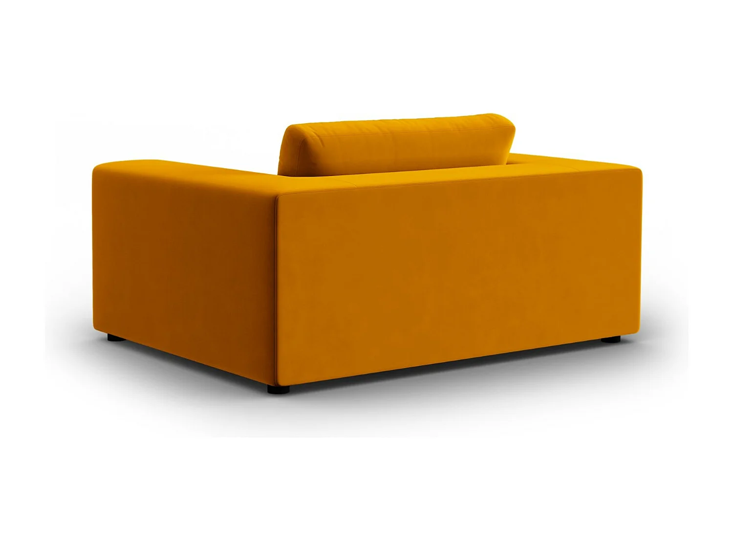 CXL by Christian Lacroix - Bank "Tendance" 1,5 zitplaatsen, Flueel, Goud - 156x122x72cm