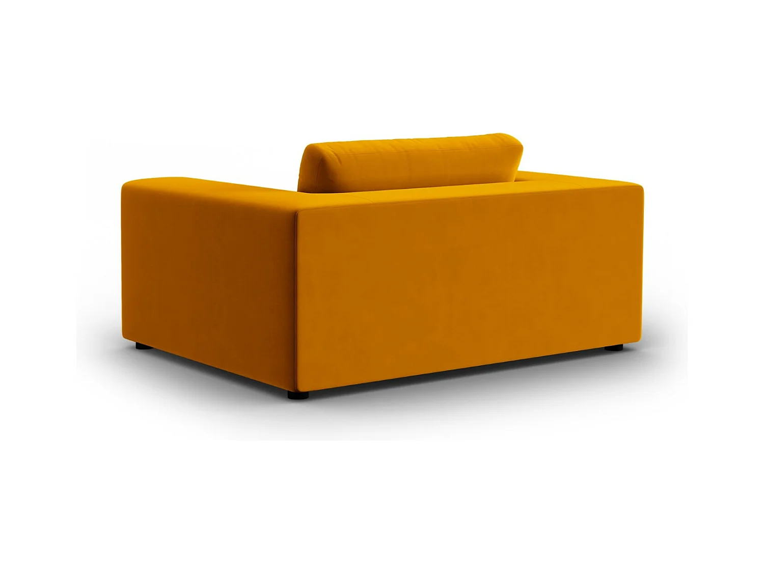 CXL by Christian Lacroix - Divano "Tendance" 1,5 posti in velluto oro - 156x122x72cm