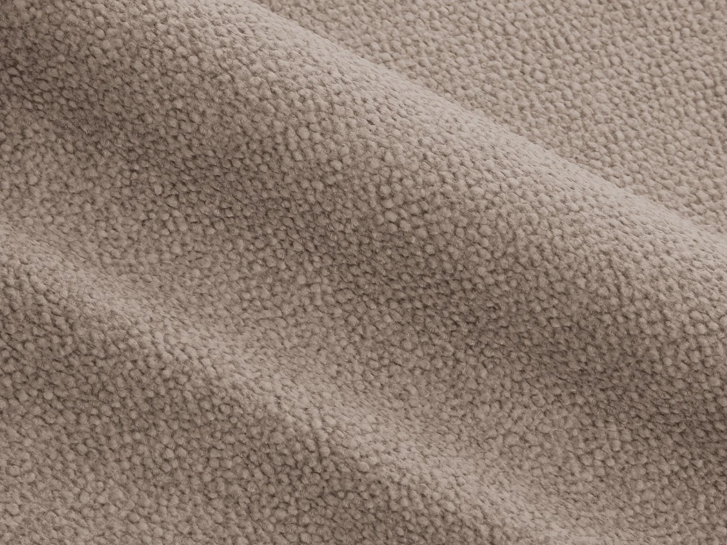 CXL by Christian Lacroix - Divano angolare modulare sinistro "Lucien" 4 posti in velluto beige scuro - 320x165x70cm