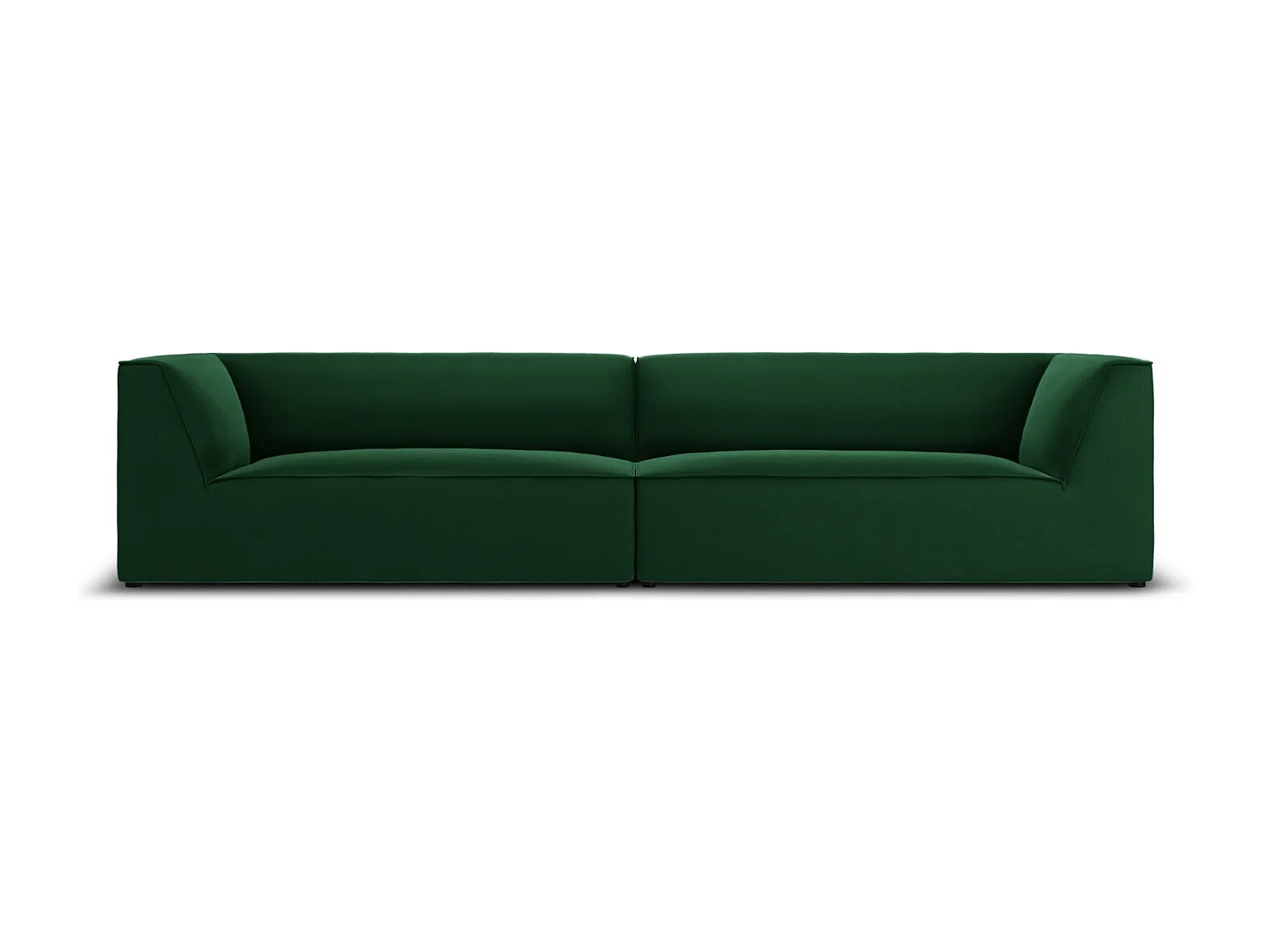 CXL by Christian Lacroix - 4-Sitzer Sofa "Charles" Sitzer aus Samt grün - 302x93x69cm