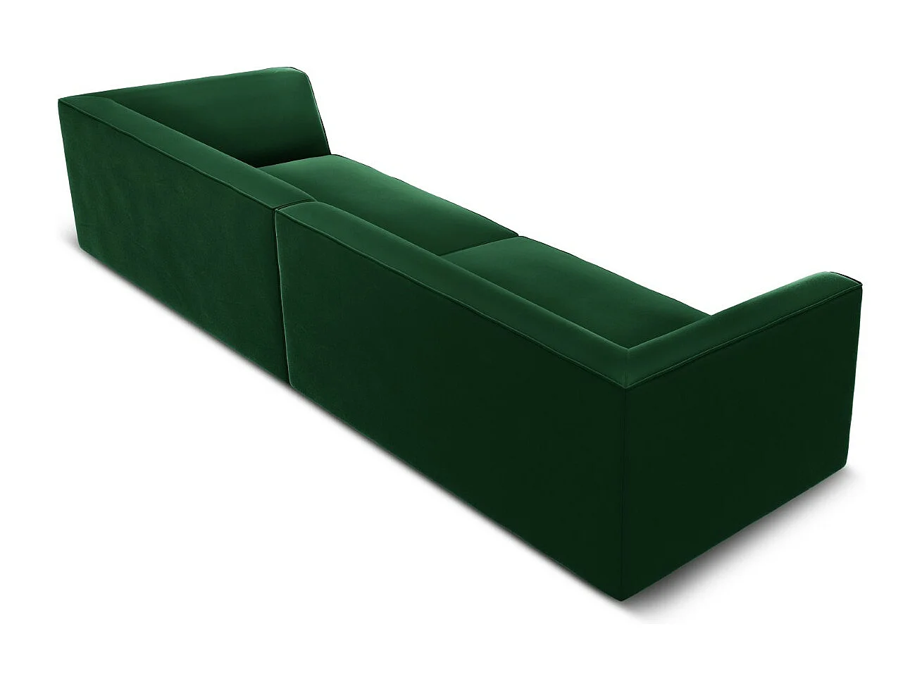 CXL by Christian Lacroix - 4-Sitzer Sofa "Charles" Sitzer aus Samt grün - 302x93x69cm