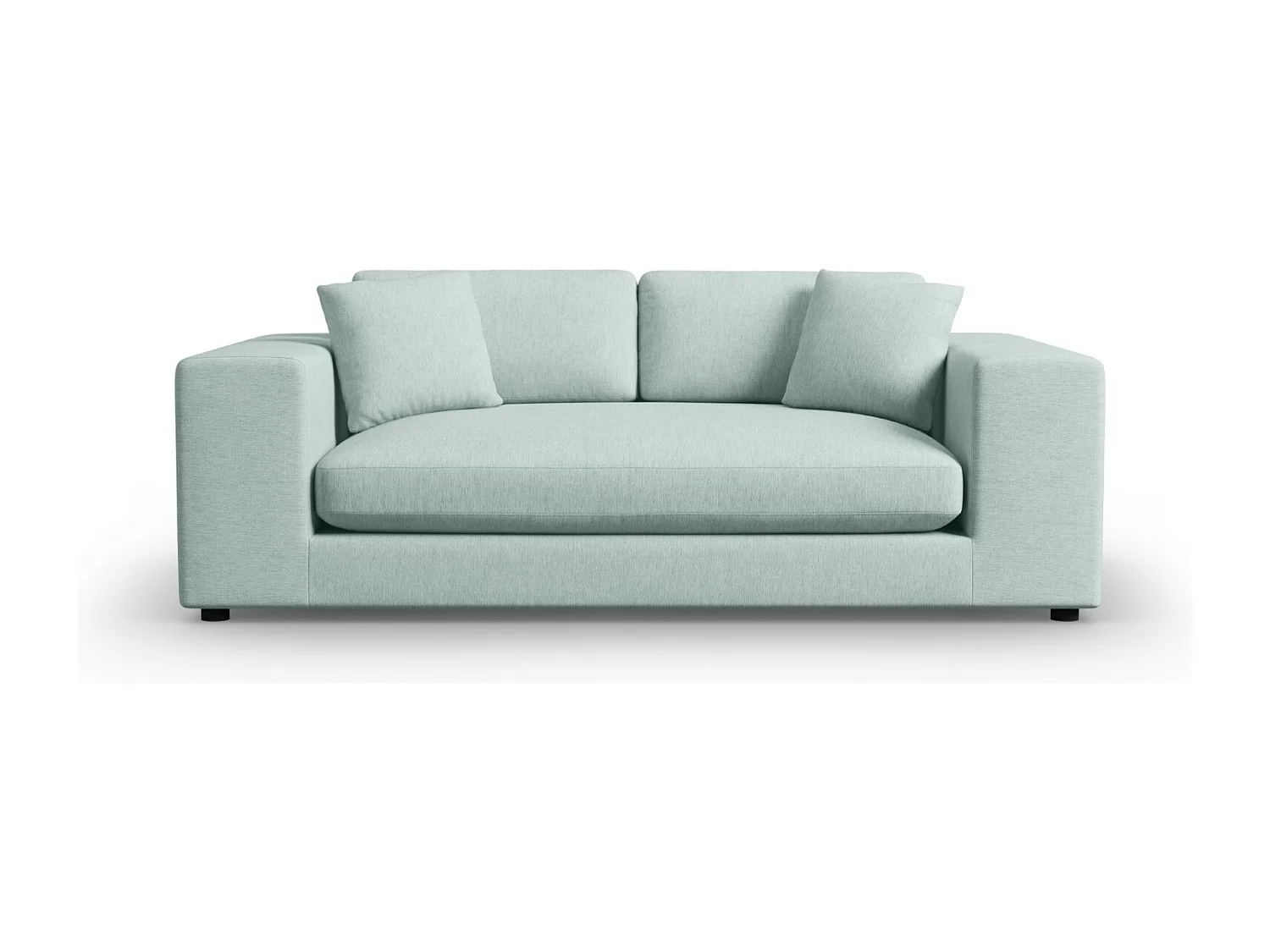 CXL by Christian Lacroix - 3-Sitzer Sofa "Tendance" Sitzer aus strukturiertem Stoff minze - 220x122x72cm