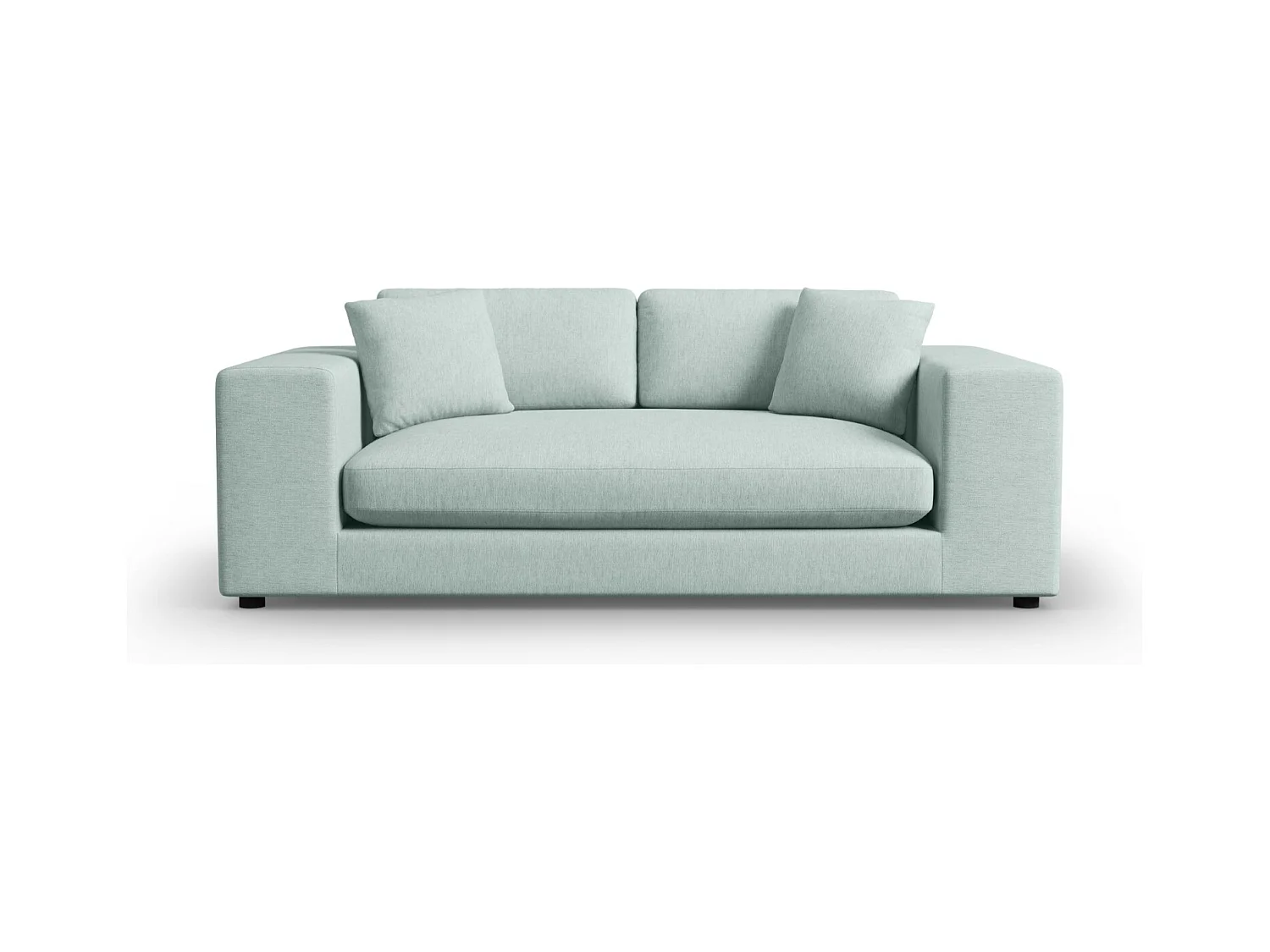 CXL by Christian Lacroix - Bank "Tendance" 3 zitplaatsen, Structurele stof, Munt - 220x122x72cm
