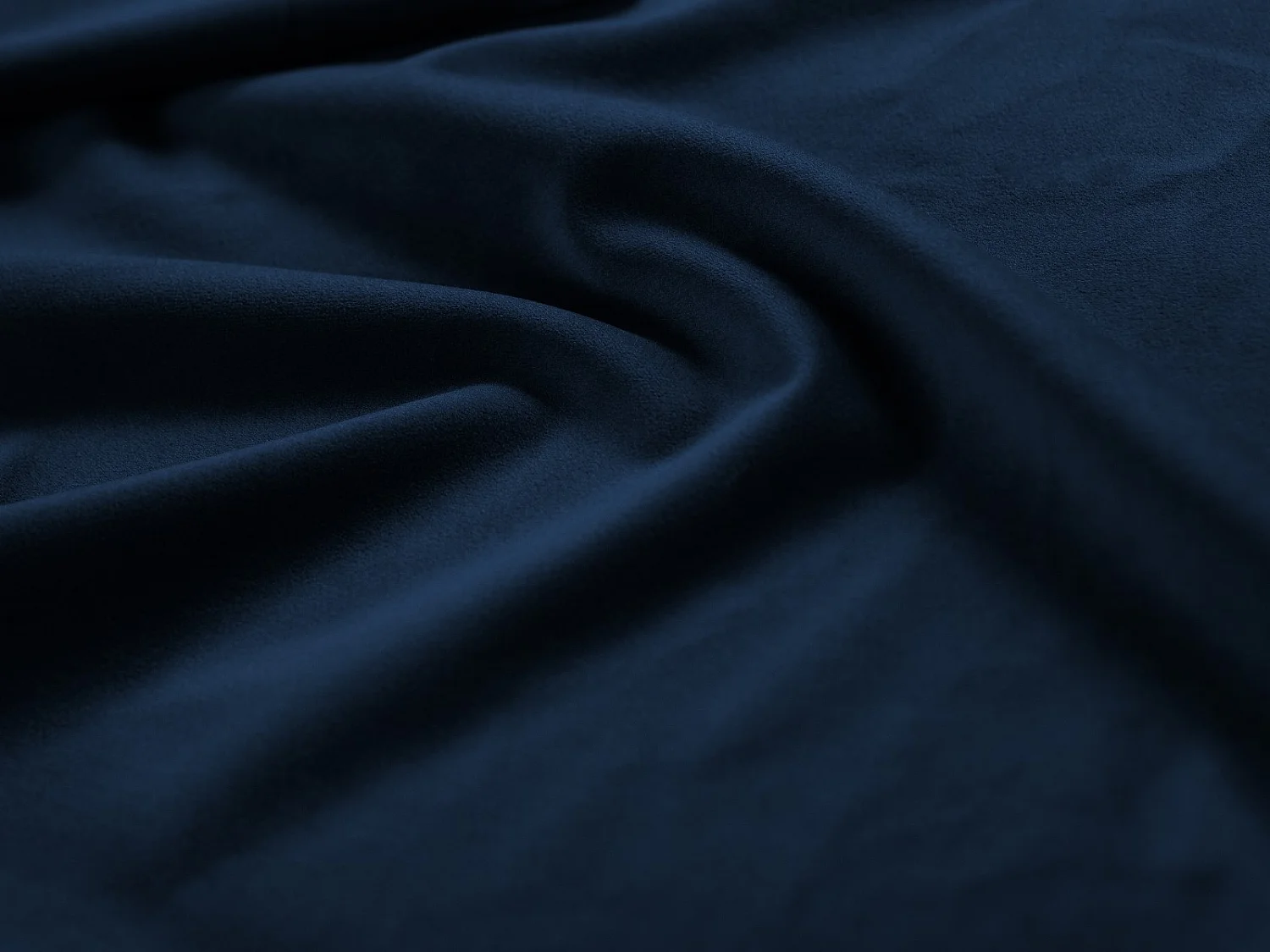 Cosmopolitan Design - Sofá "Bali" 2 lugares em veludo azul real - 152x92x75cm