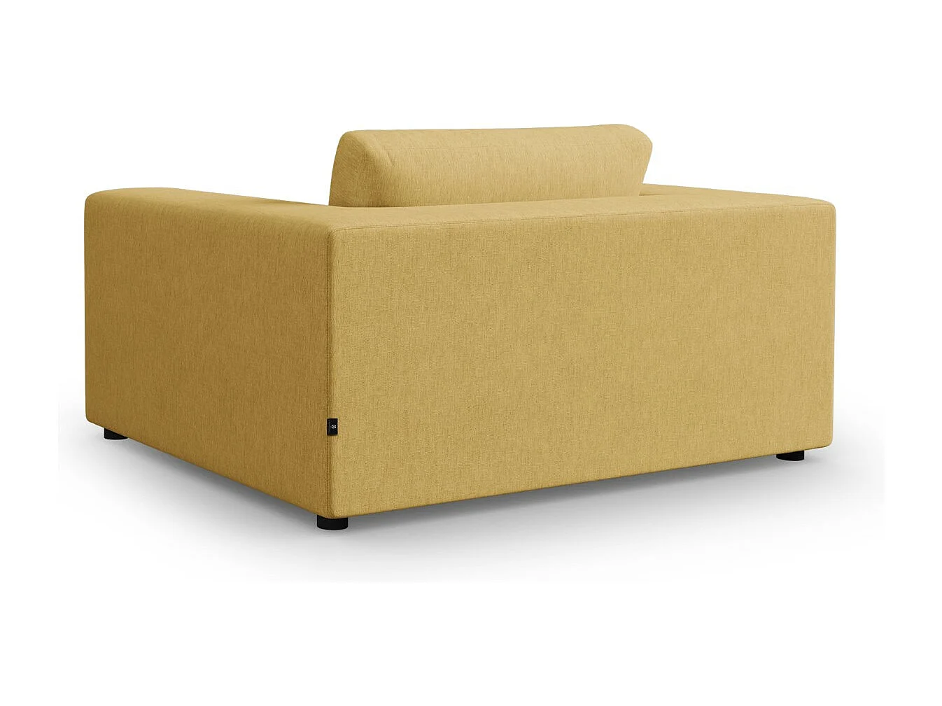 CXL by Christian Lacroix - 1,5-Sitzer Sofa "Tendance" Sitzer aus strukturiertem Stoff gelb - 156x122x72cm