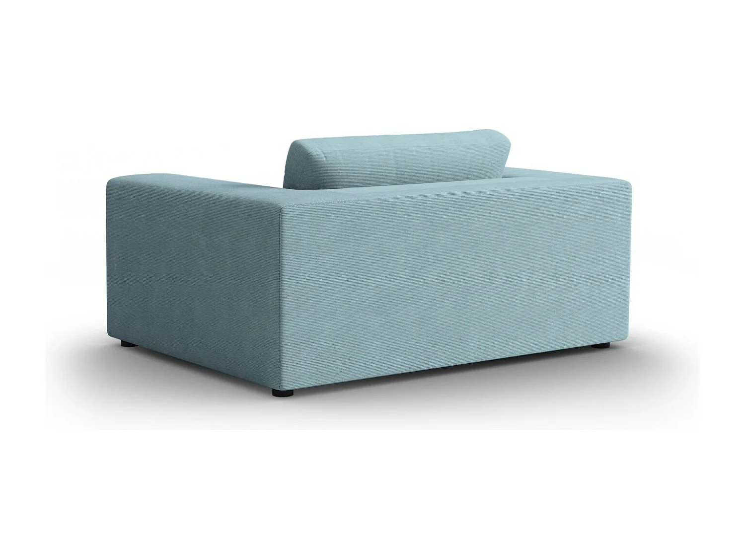 CXL by Christian Lacroix - Sofa, "Tendance" 1,5 miejsca sztruks, niebieski jasny - 156x122x72cm