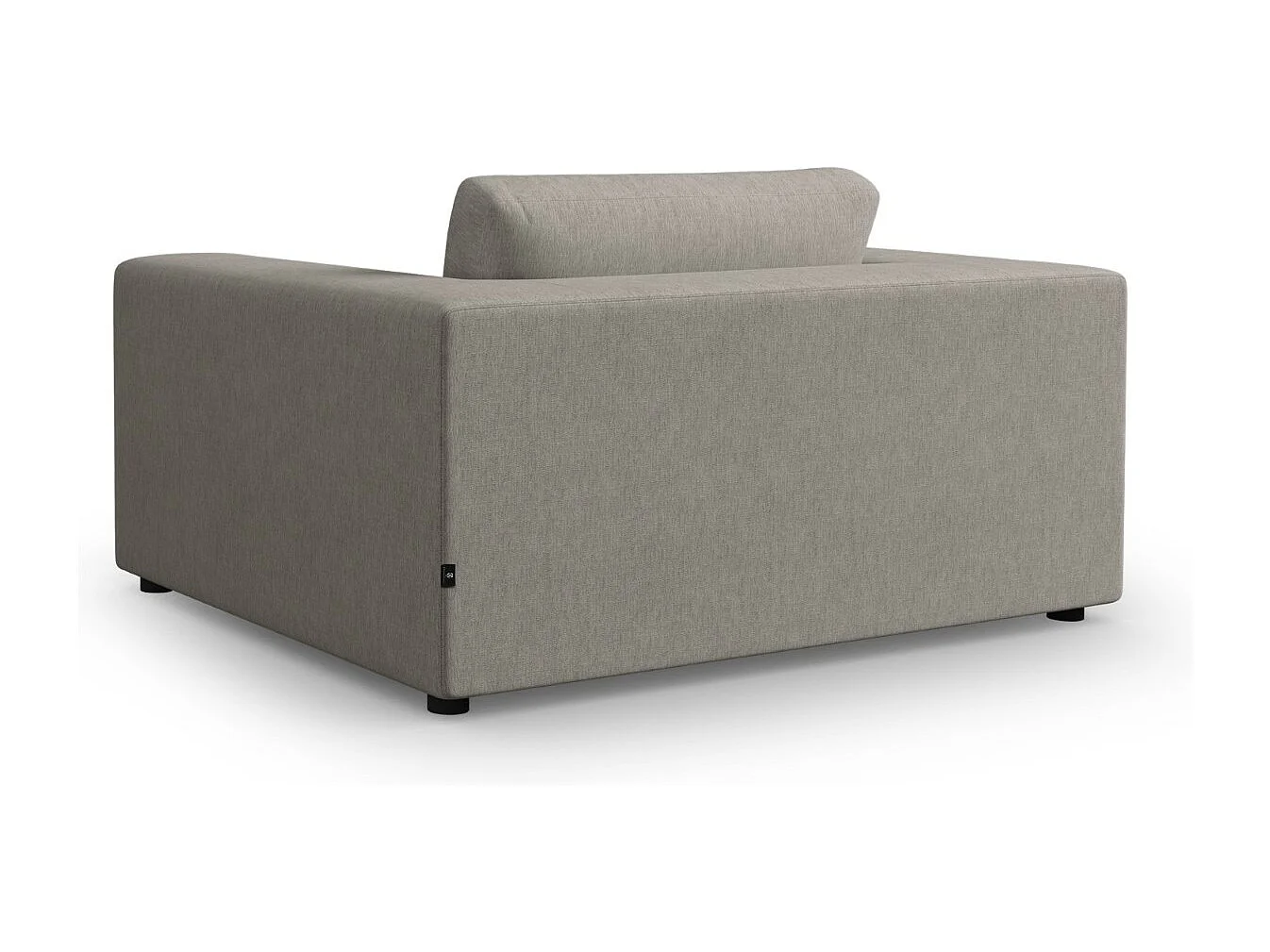 CXL by Christian Lacroix - 1,5-Sitzer Sofa "Tendance" Sitzer aus strukturiertem Stoff grau - 156x122x72cm
