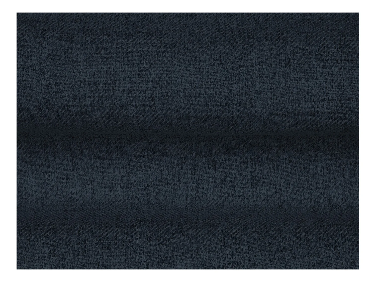 Cosmopolitan Design - 5-Sitzer Ecksofa links "Bali" aus strukturiertem Stoff blau - 293x185x75cm