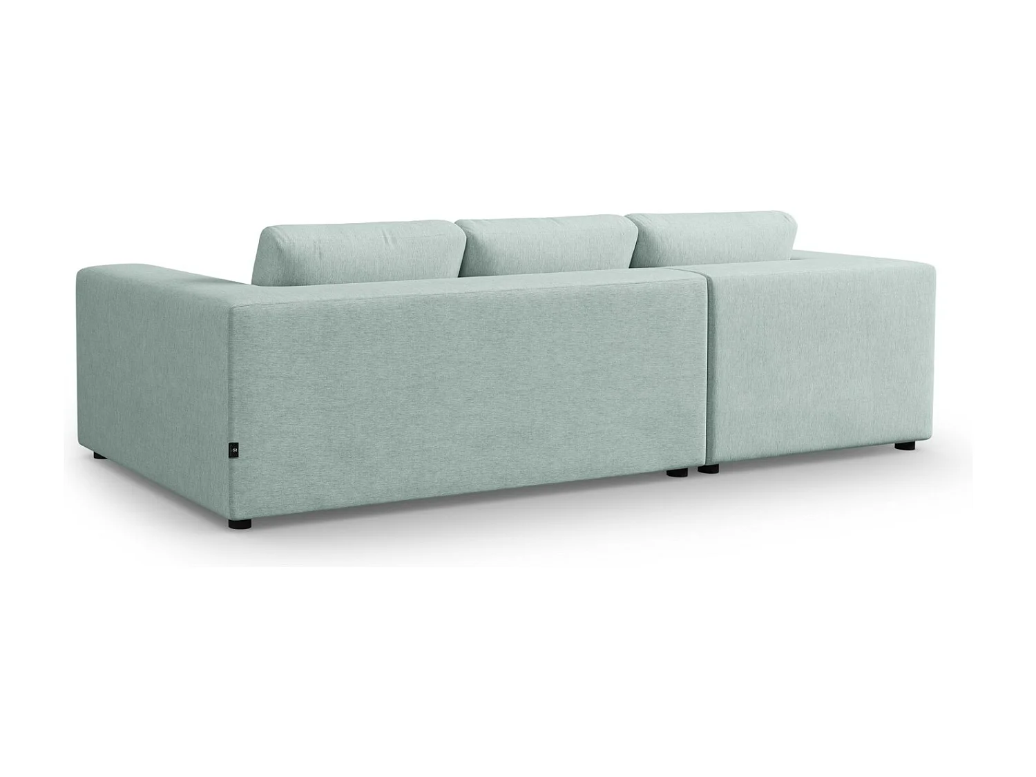 CXL by Christian Lacroix - Linker hoekbank "Tendance" 5 zitplaatsen, Structurele stof, Munt - 282x174x72cm