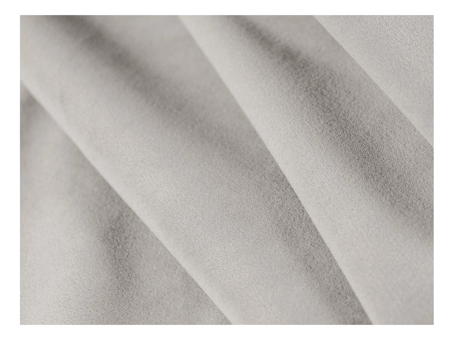 Cosmopolitan Design - Canapé d'angle droit modulable "Sydney" 3 places en velours beige clair - 230x165x70cm