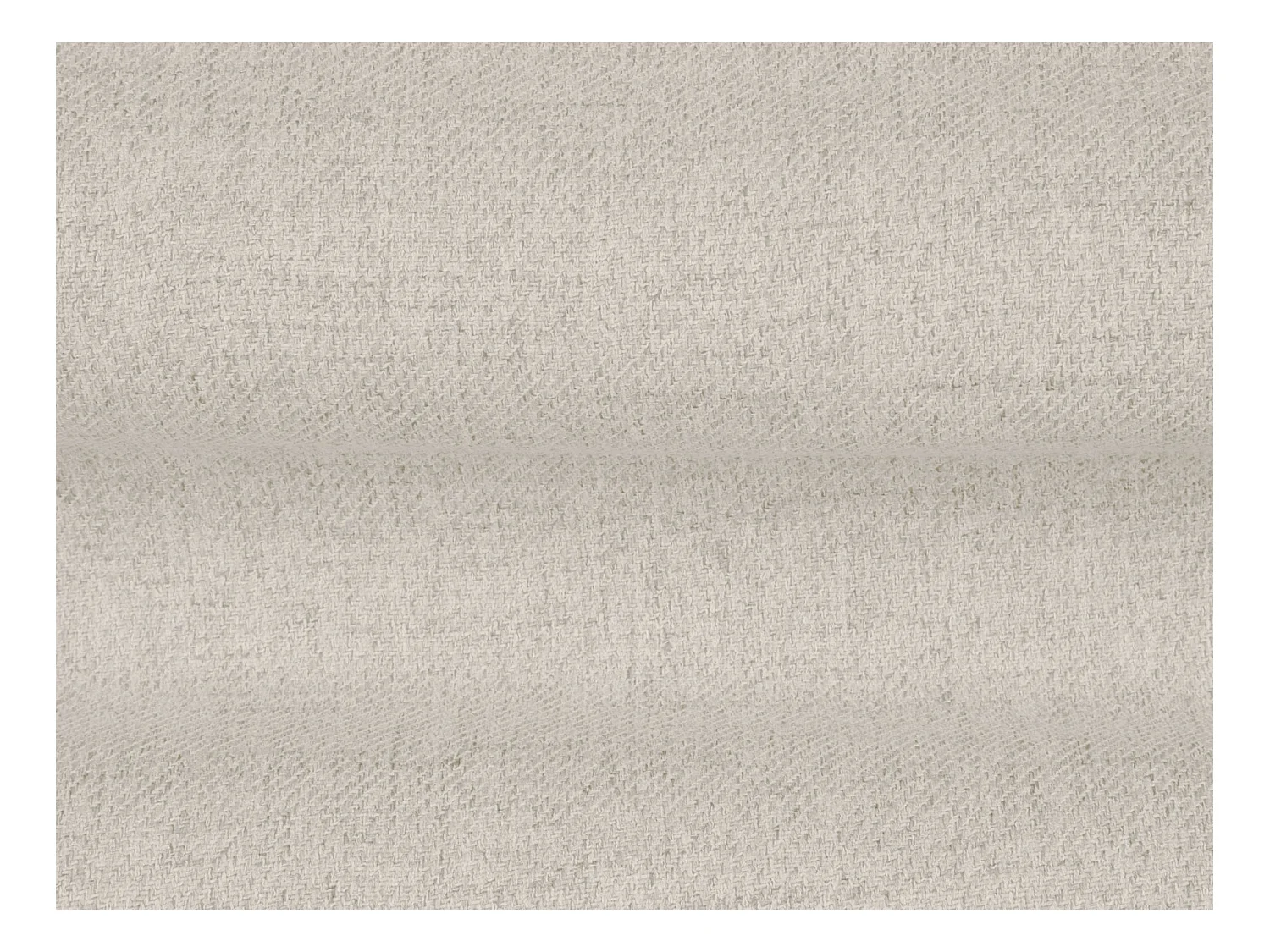 Cosmopolitan Design - Canapé d'angle gauche panoramique "Bali" 7 places en tissu structurel beige clair - 327x256x75cm