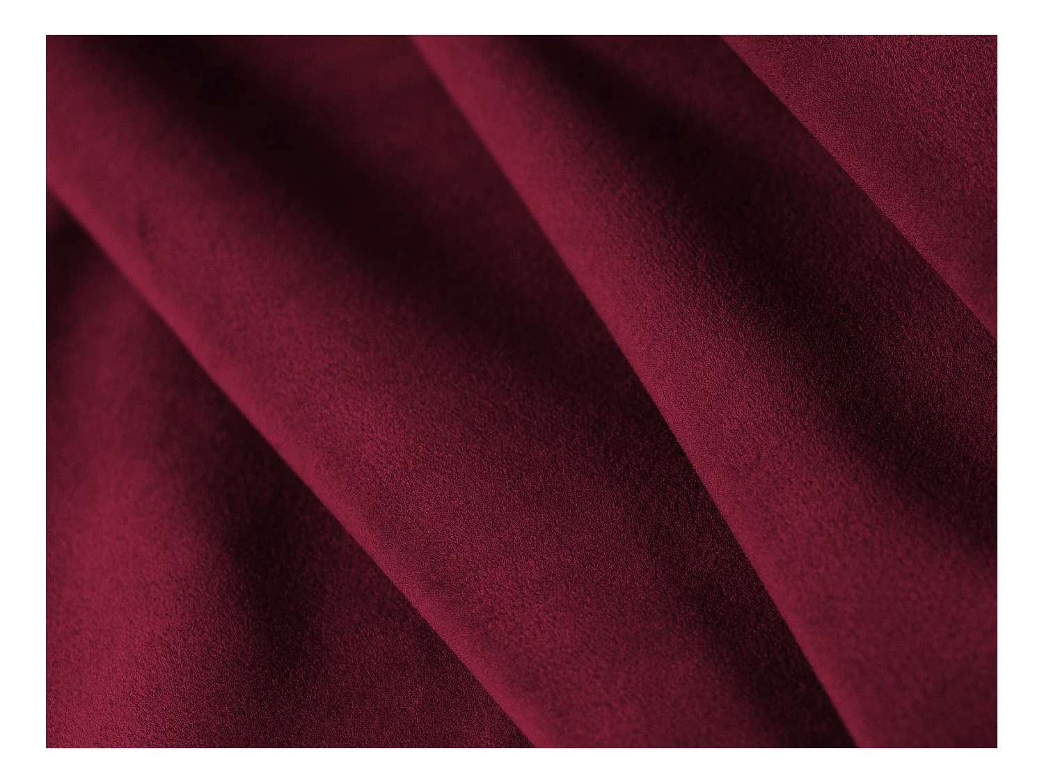 CXL by Christian Lacroix - Canapé "Charles" 4 places en velours rouge - 302x93x69cm