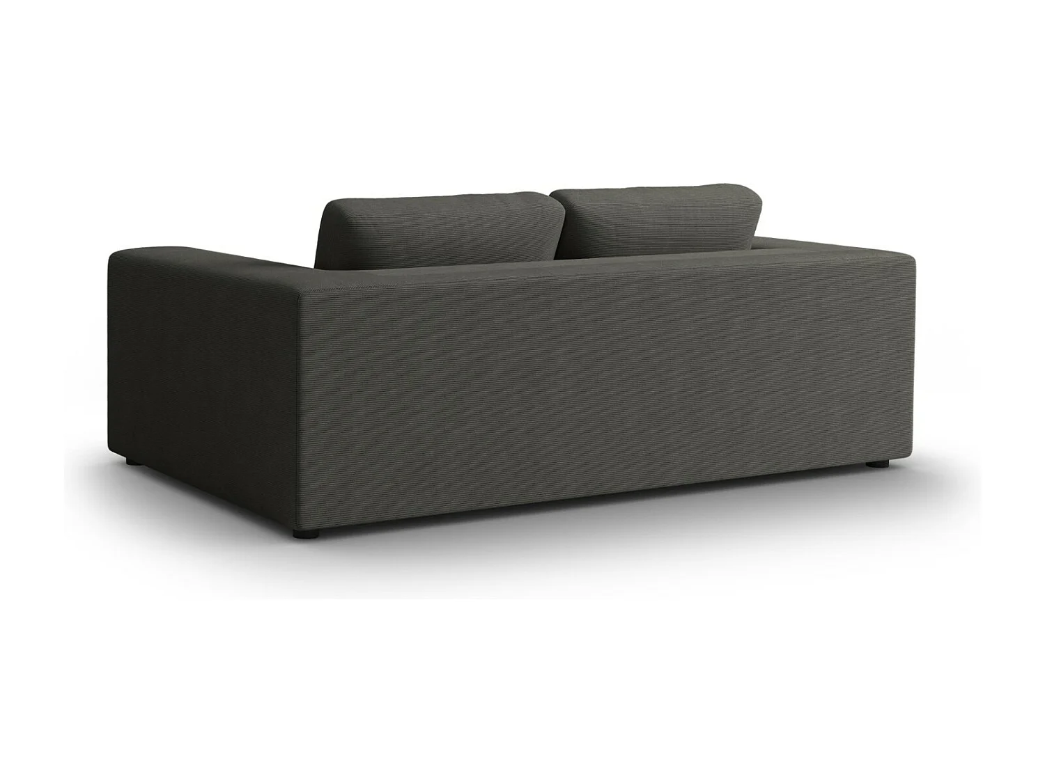 CXL by Christian Lacroix - Bank "Tendance" 3 zitplaatsen, Ribfluwelen, Donkergrijs - 220x122x72cm