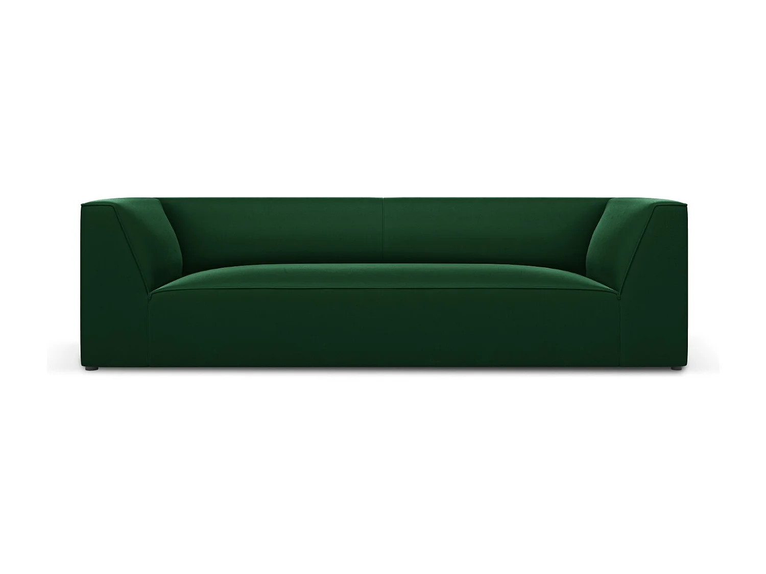 CXL by Christian Lacroix - Sofa, "Charles" 3 miejsca welur, zielony - 232x92x69cm