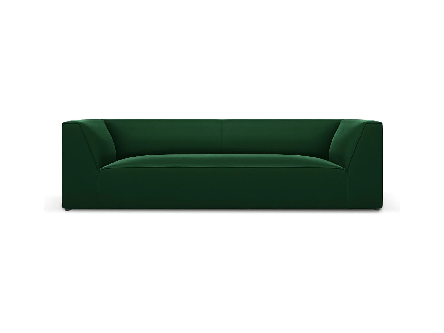CXL by Christian Lacroix - Bank "Charles" 3 zitplaatsen, Flueel, Groente - 232x92x69cm