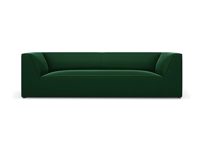 CXL by Christian Lacroix - Sofa, "Charles" 3 miejsca welur, zielony - 232x92x69cm