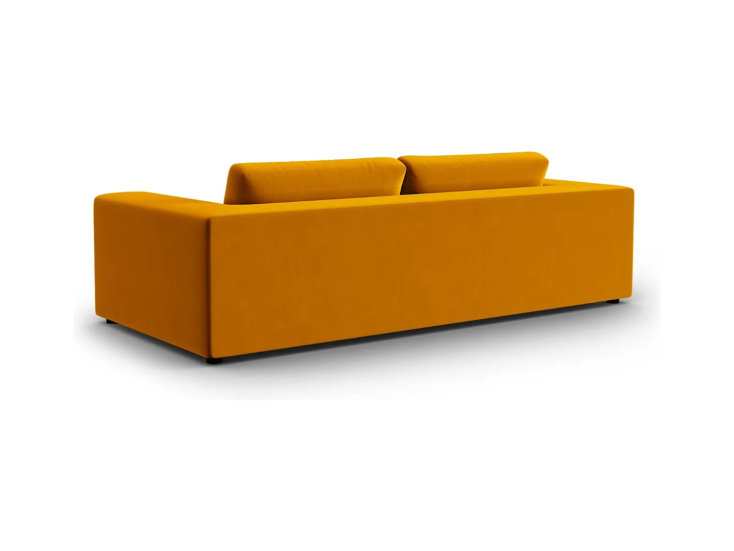 CXL by Christian Lacroix - Canapé "Tendance" 4 places en velours or - 262x122x72cm