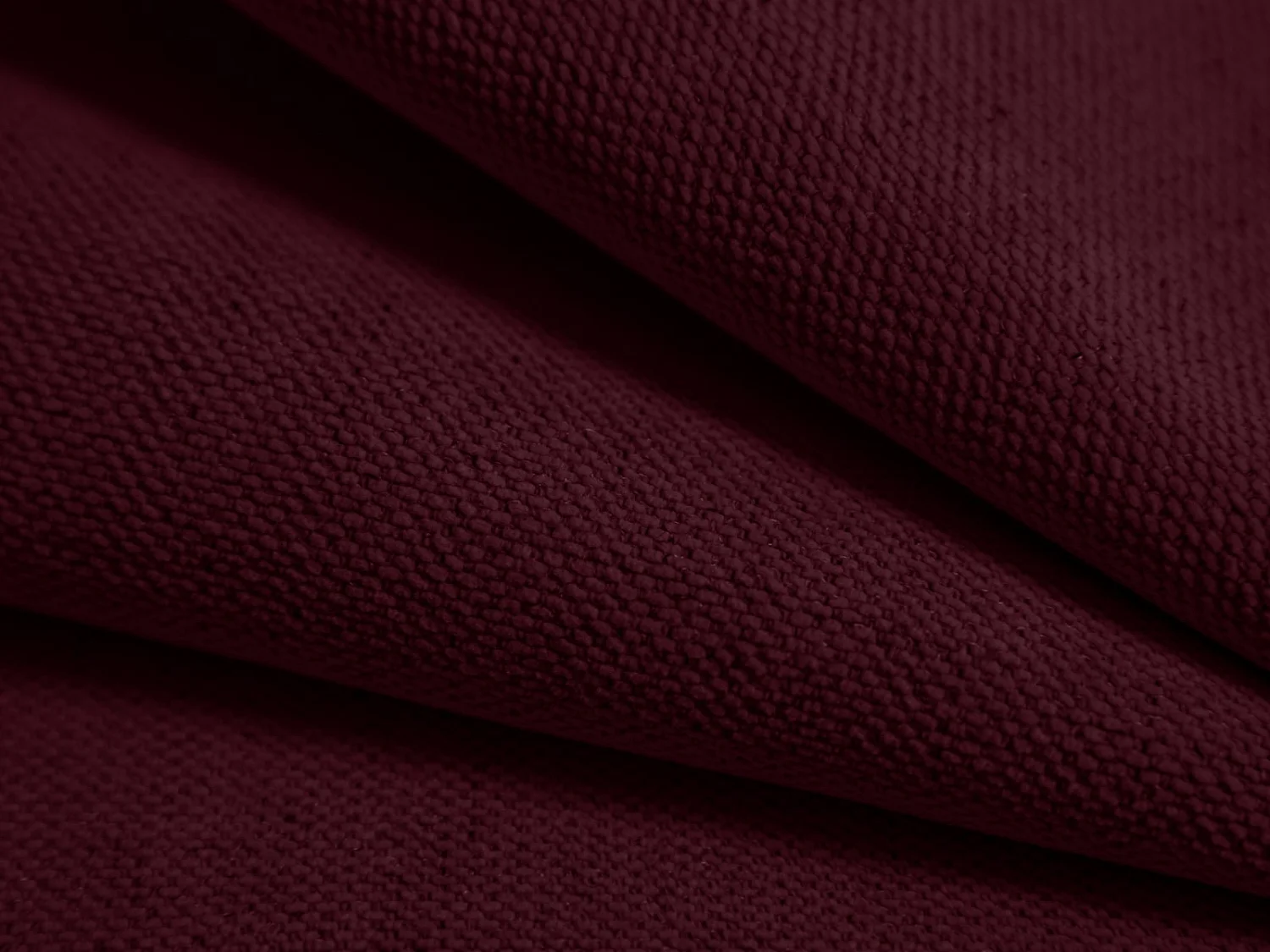 CXL by Christian Lacroix - Canapé d'angle gauche modulable "Clotilde" 4 places en tissu structurel bordeaux - 309x190x70cm